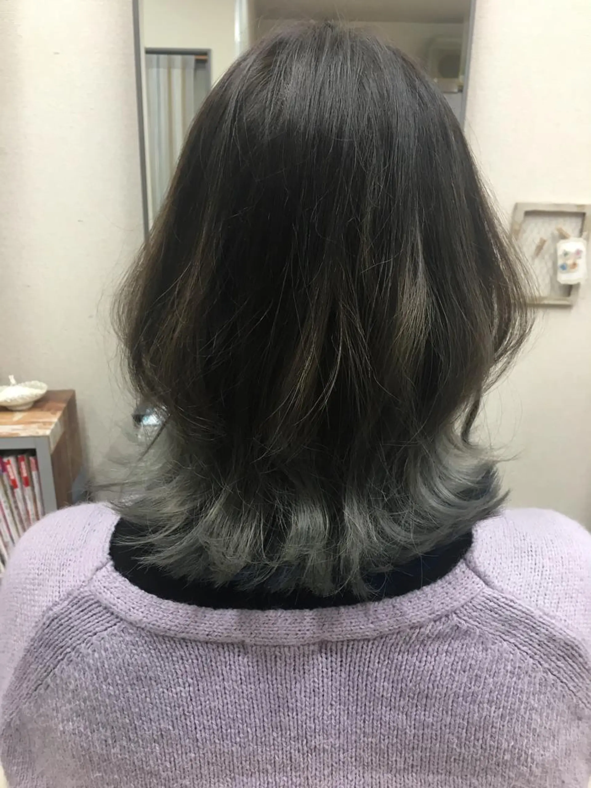 ミディアム カラー グラデーションカラー カット ヘアカラー Partie （パルティー）のヘアスタイル