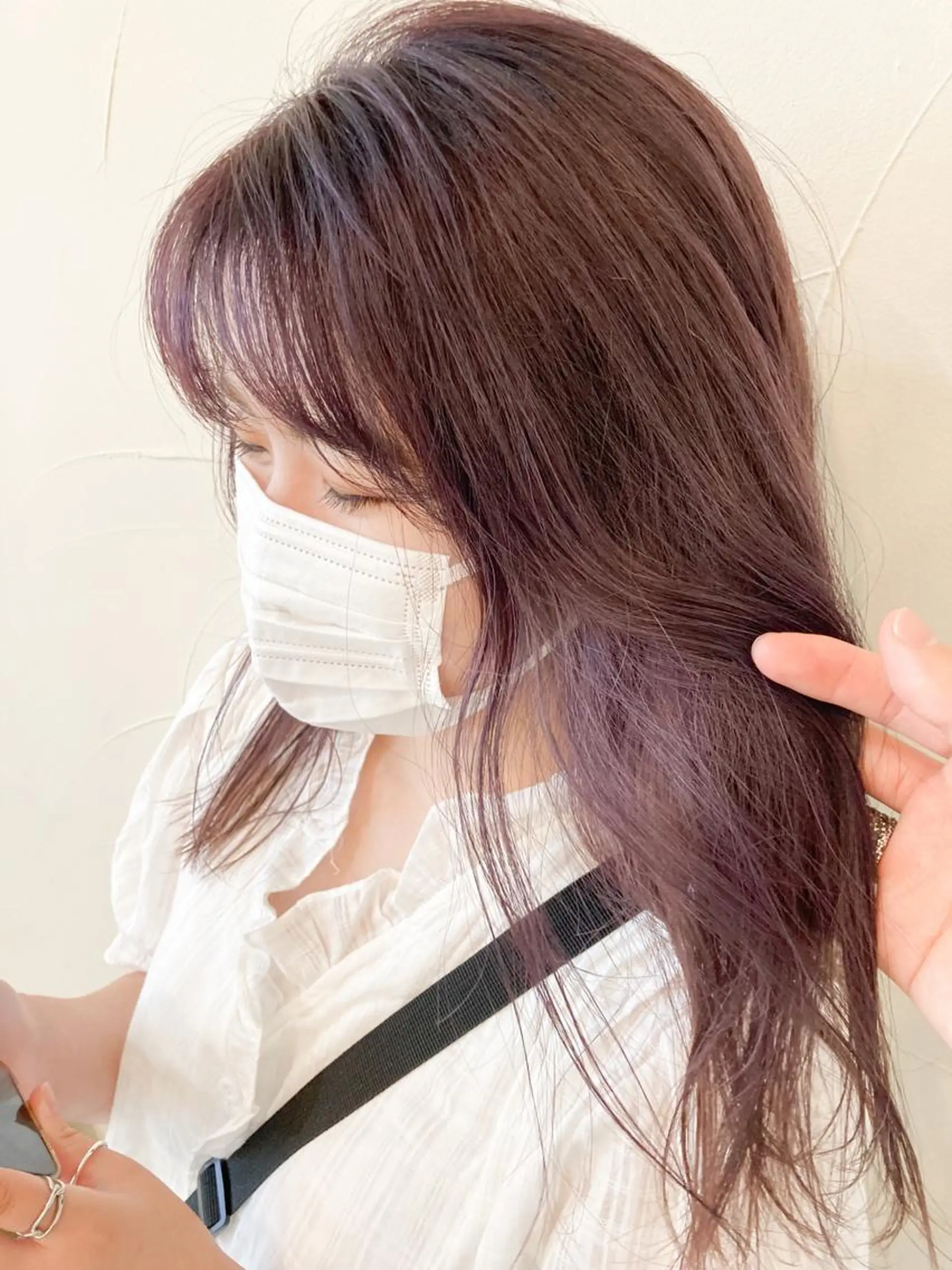 ミディアム カラー ブリーチ ケアブリーチ ヘアカラー トリートメント 樋野 亮のヘアスタイル