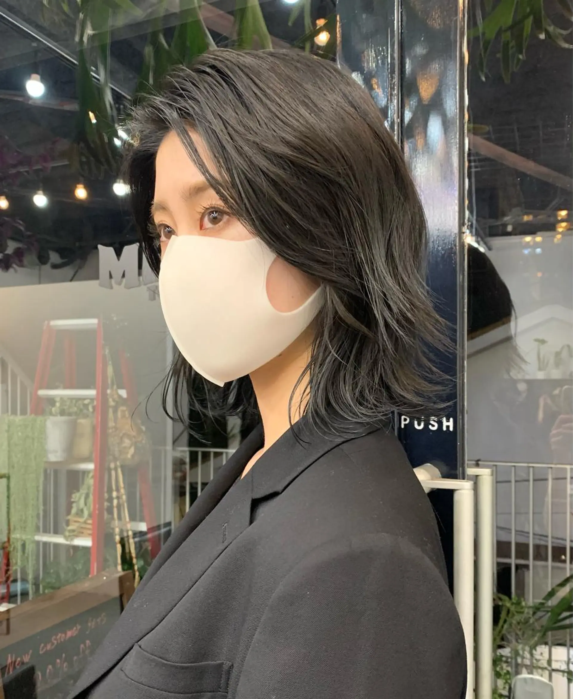 セミロング MEY HAIR所属・カットモデル 募集Narumi🌸のヘアスタイル