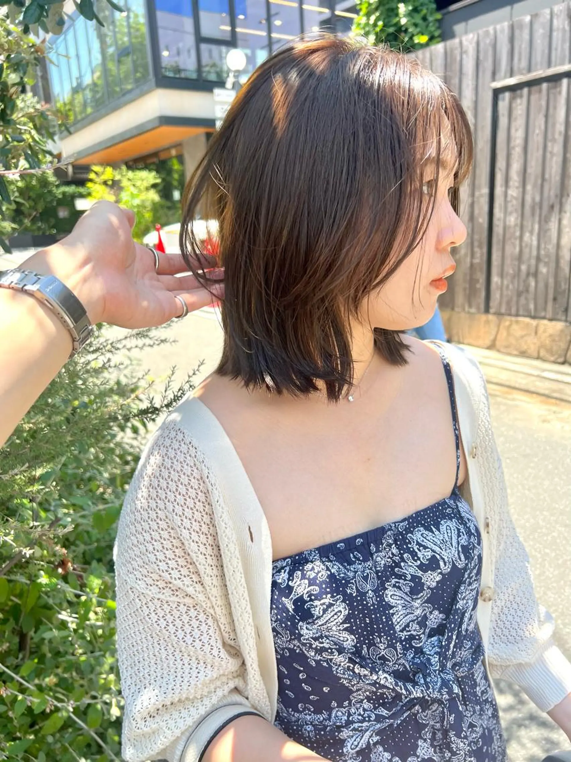 ショート カラー レイヤーカット カット ヘアカラー sakoda shunkiのヘアスタイル