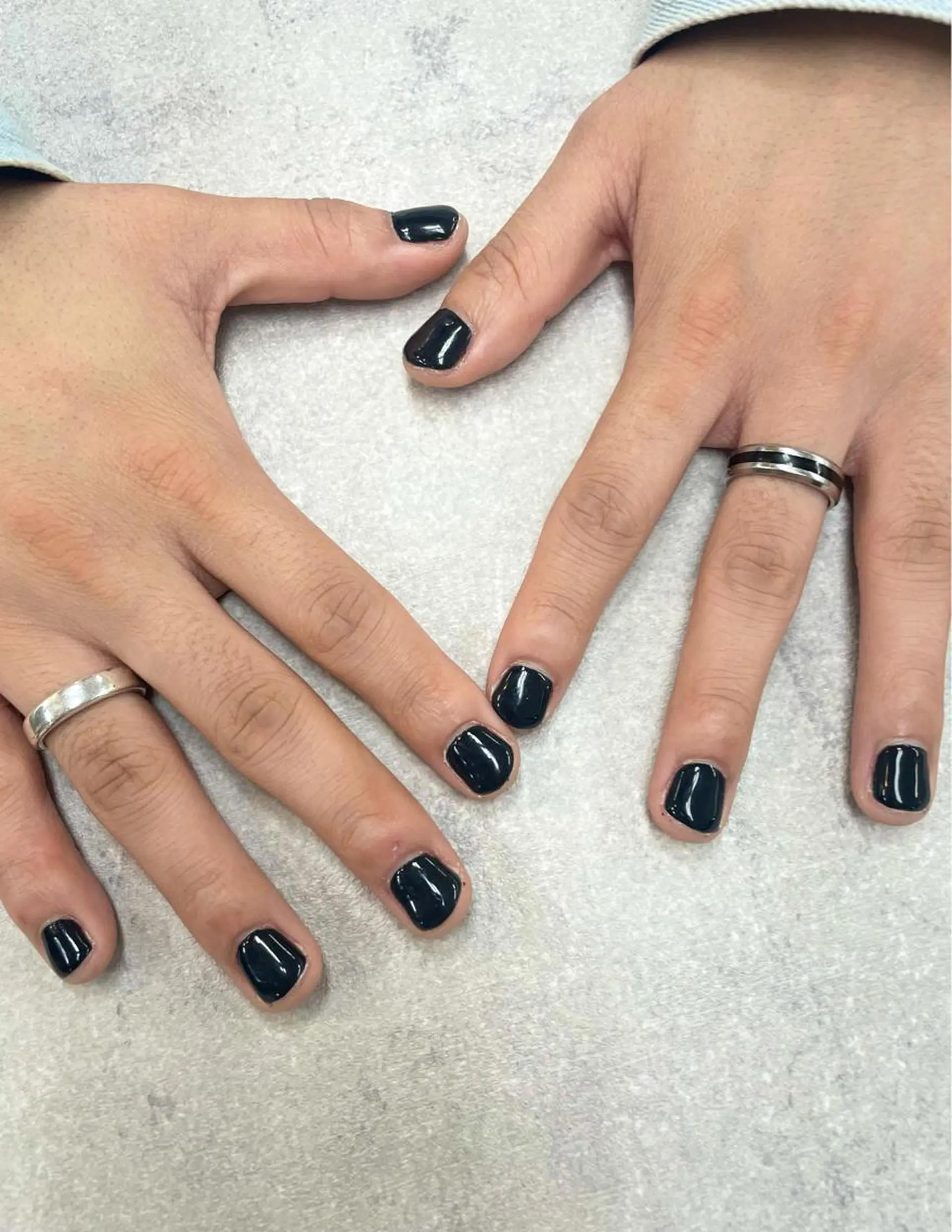 ネイル アートネイル イースター フレンチネイル ジェルネイル ガラスフレンチ ハンドネイル .N YUKIのネイルデザイン
