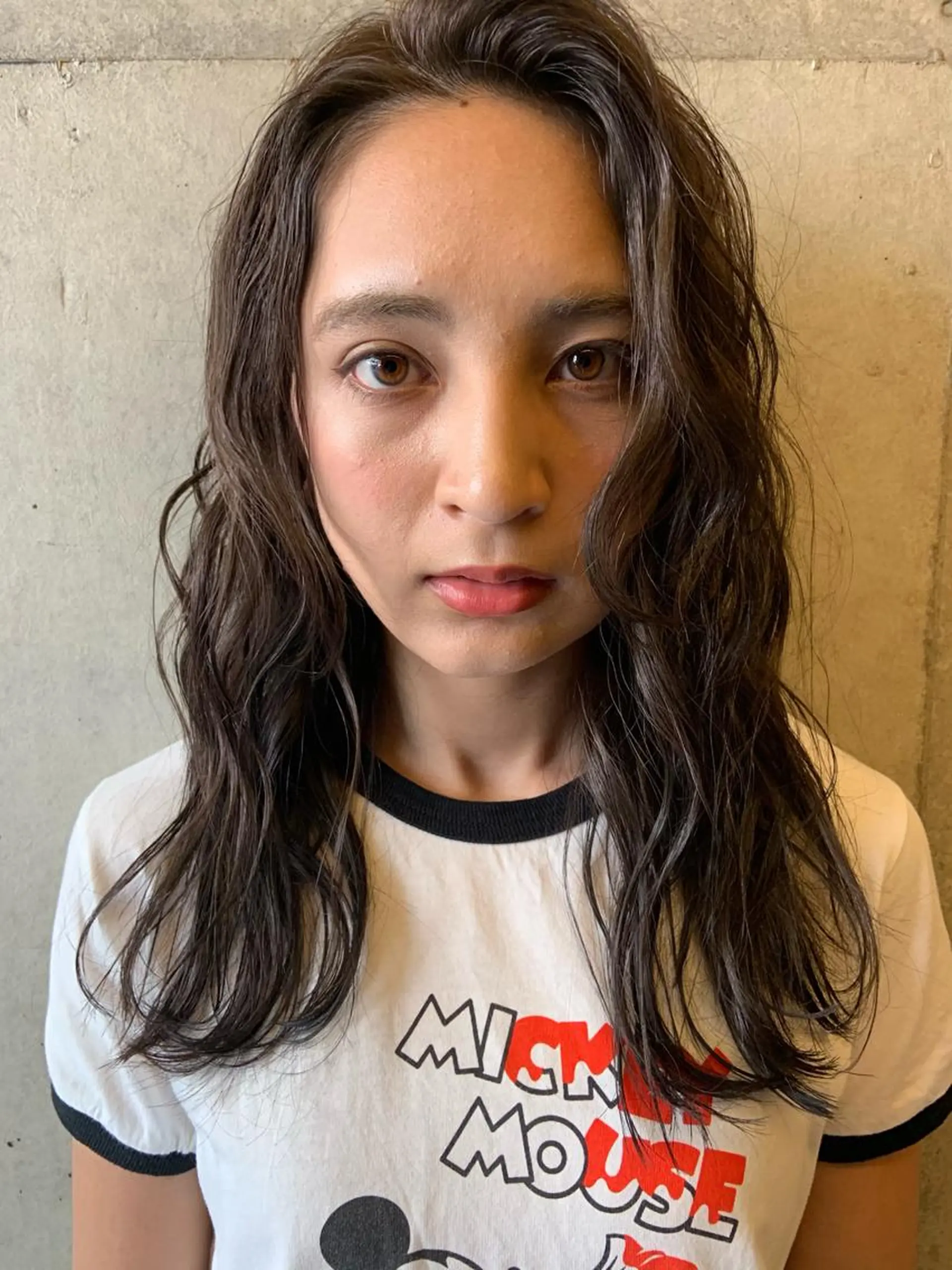 セミロング レイヤーカット ♡ma ki♡のヘアスタイル