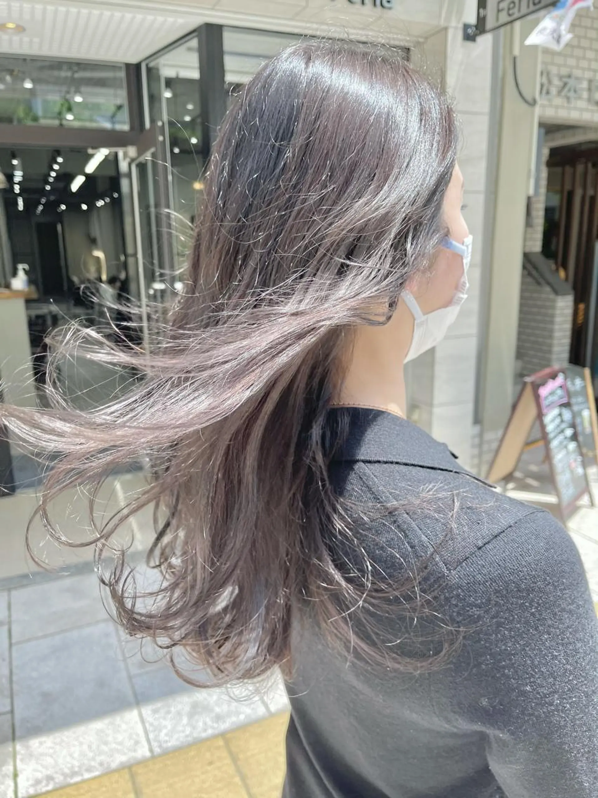 ロング カラー パーマ ヘアアレンジ アディクシーカラー ブリーチ ケアブリーチ 透明感カラー グラデーションカラー ヘアカラー トリートメント filo byFeria渋谷所属・ハイライト/透明感 髪質改善/石田幸輔のヘアスタイル