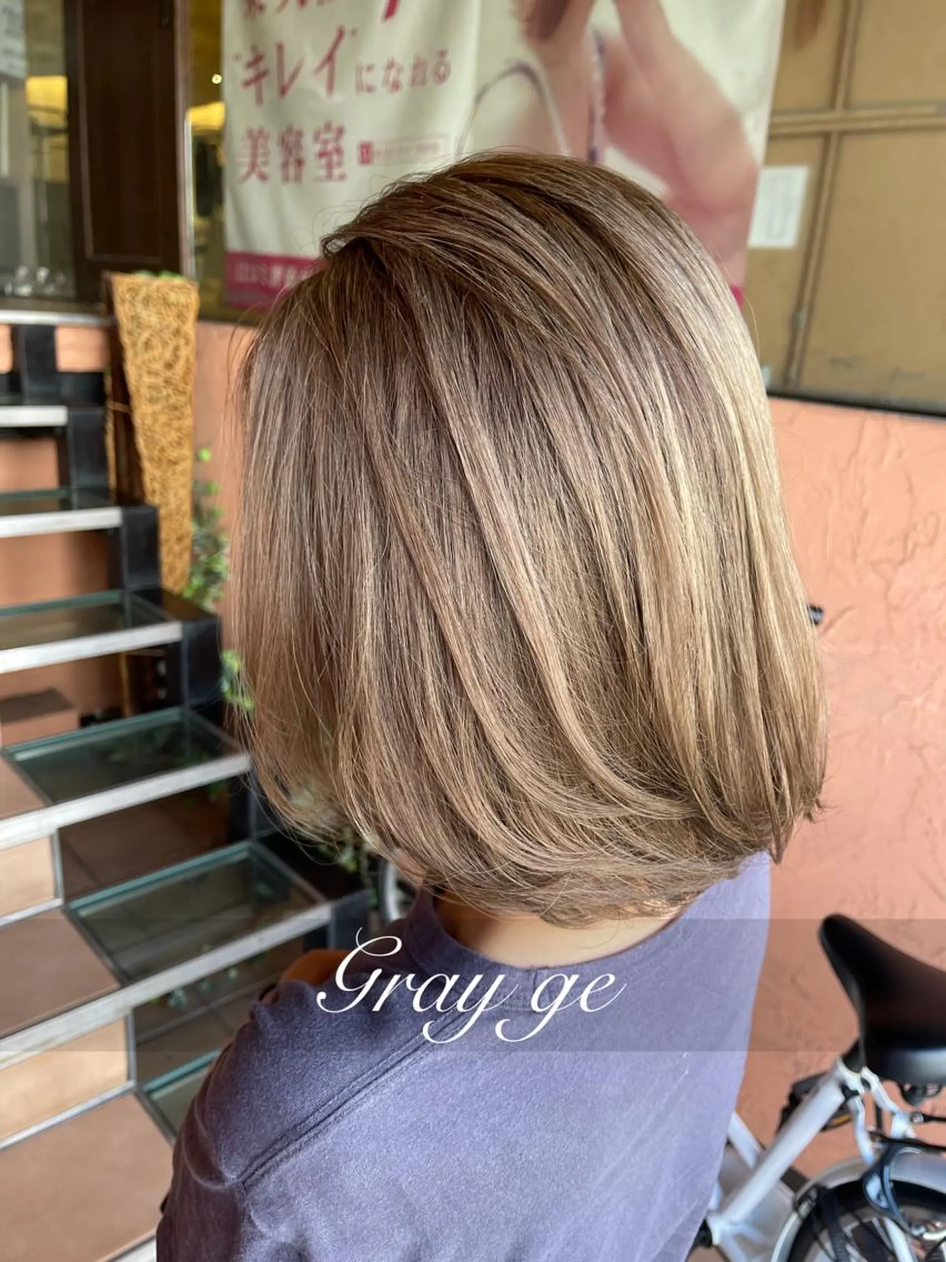 ミディアム カラー カット ヘアカラー トリートメント Che'ri所属・海外レイヤー/ レイヤーカット/和田のヘアスタイル