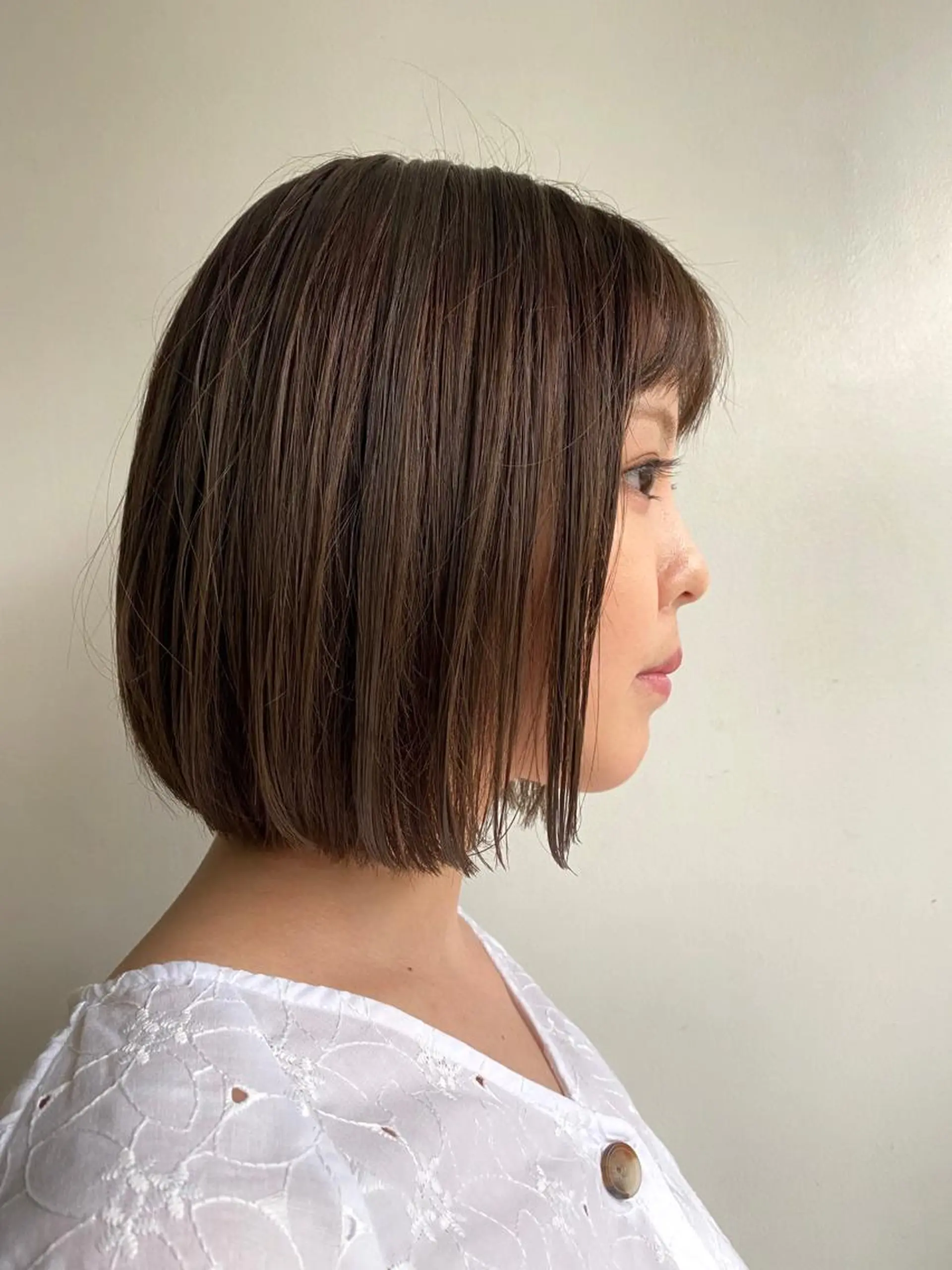 ミディアム カラー カット ヘアカラー les baladins du miroir所属・🍃YURI 🍃のヘアスタイル