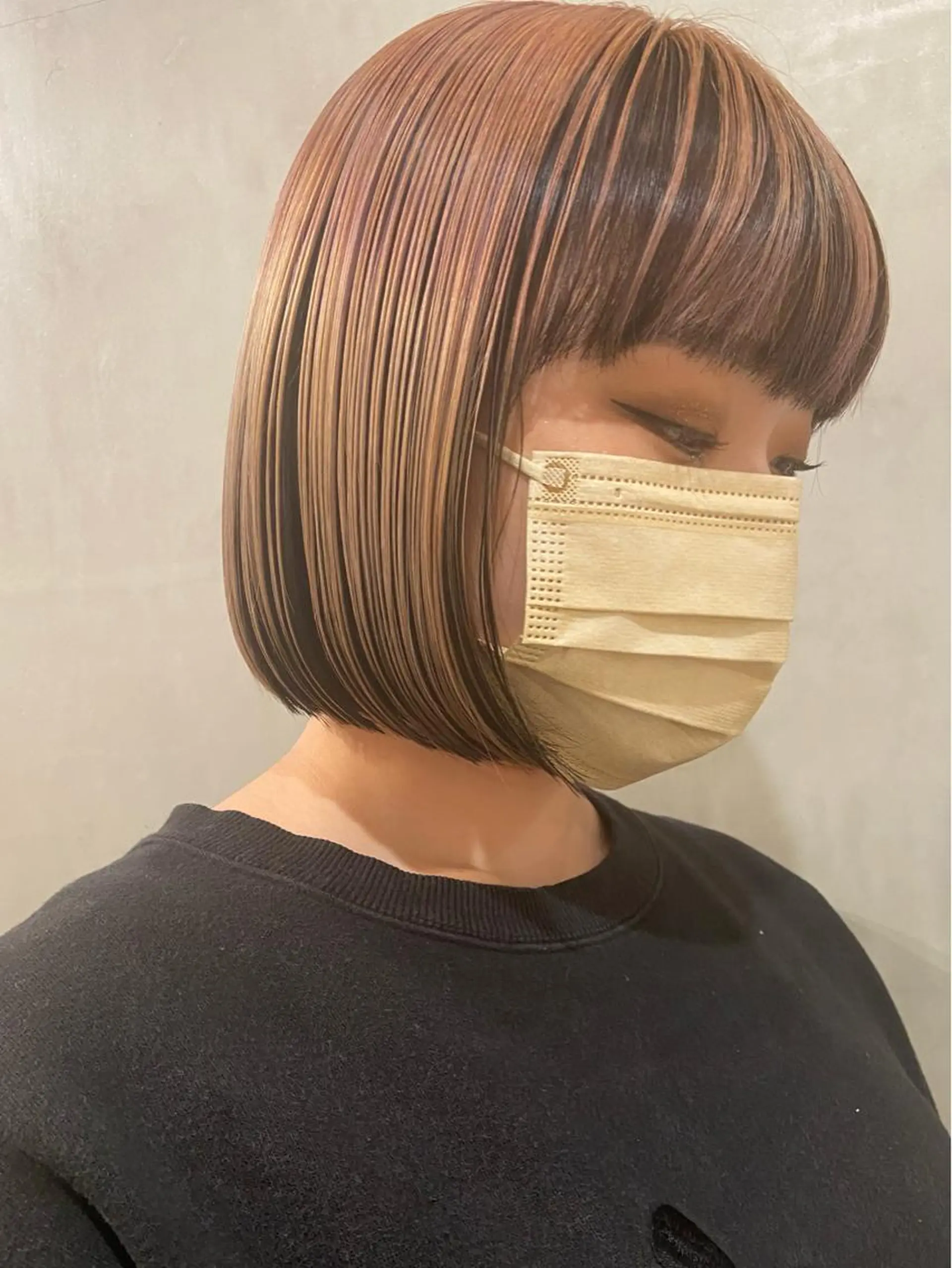 ショート カラー グラデーションカラー 無加工で盛れる🎀 オタク特化🎀ゆうなのヘアスタイル