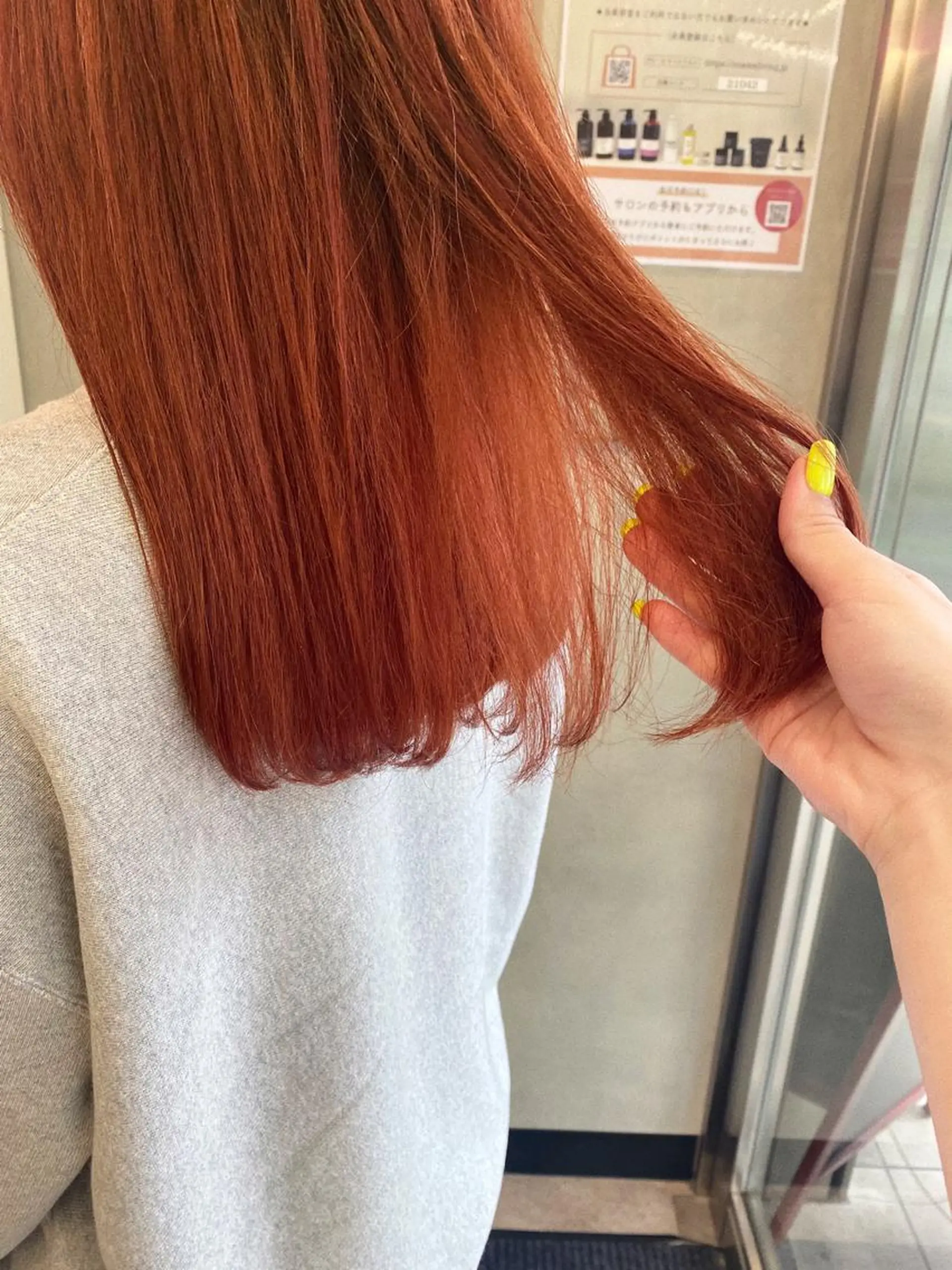 セミロング カラー 🕶️佐藤 海李🐏のヘアスタイル