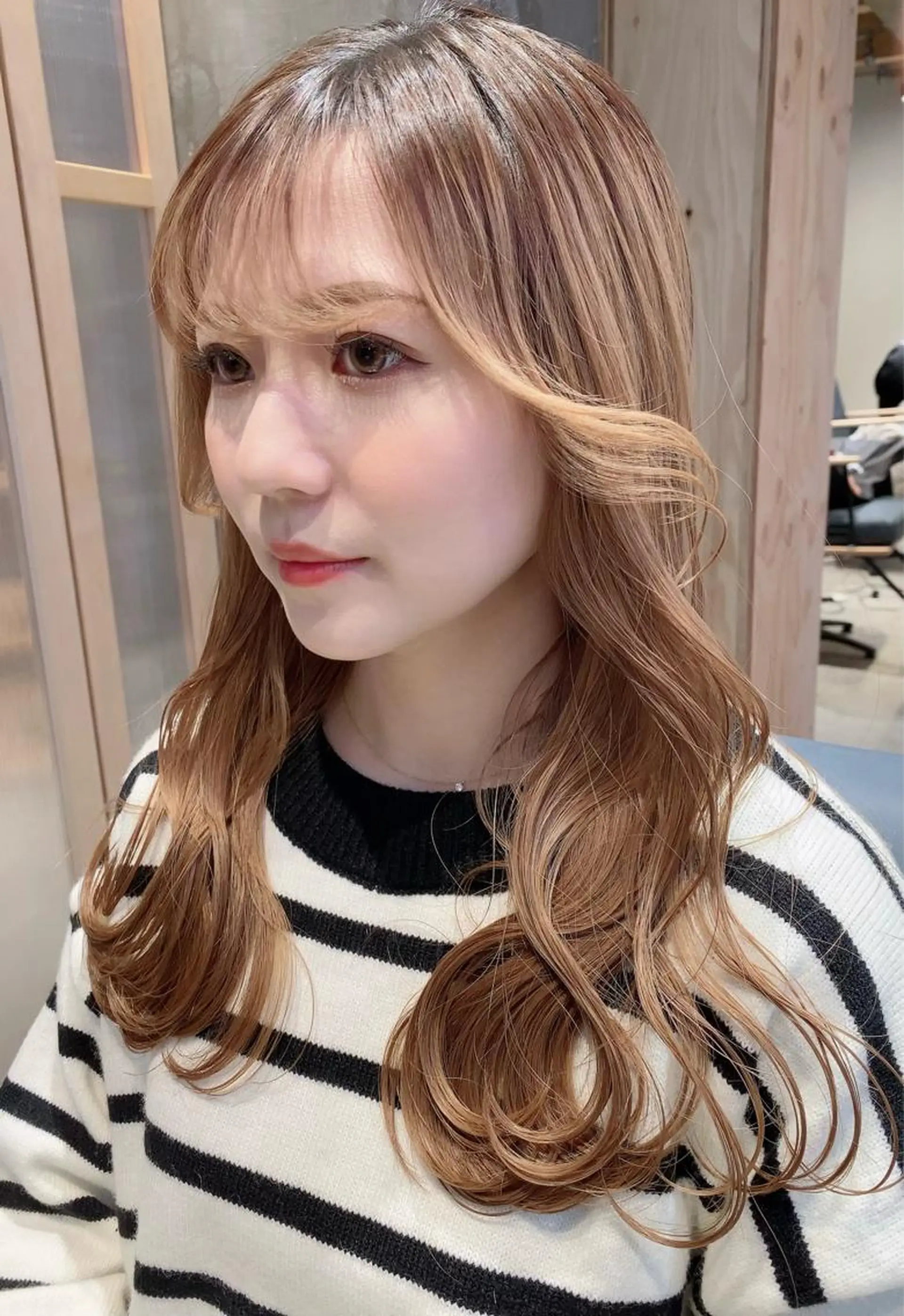 ロング カット ヘアカラー 今井 拓海のヘアスタイル