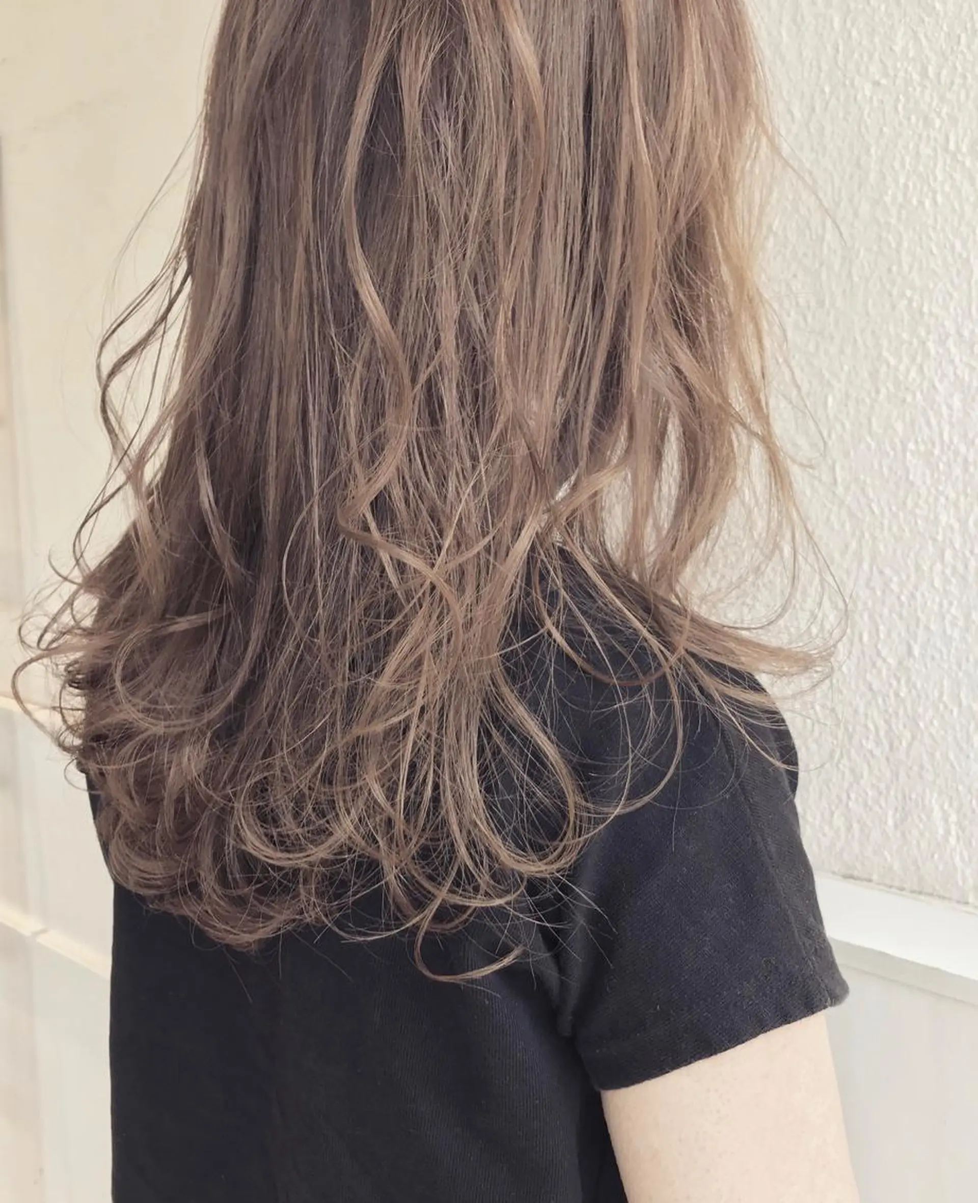 セミロング カット ヘアカラー トリートメント Musiiik hairのヘアスタイル