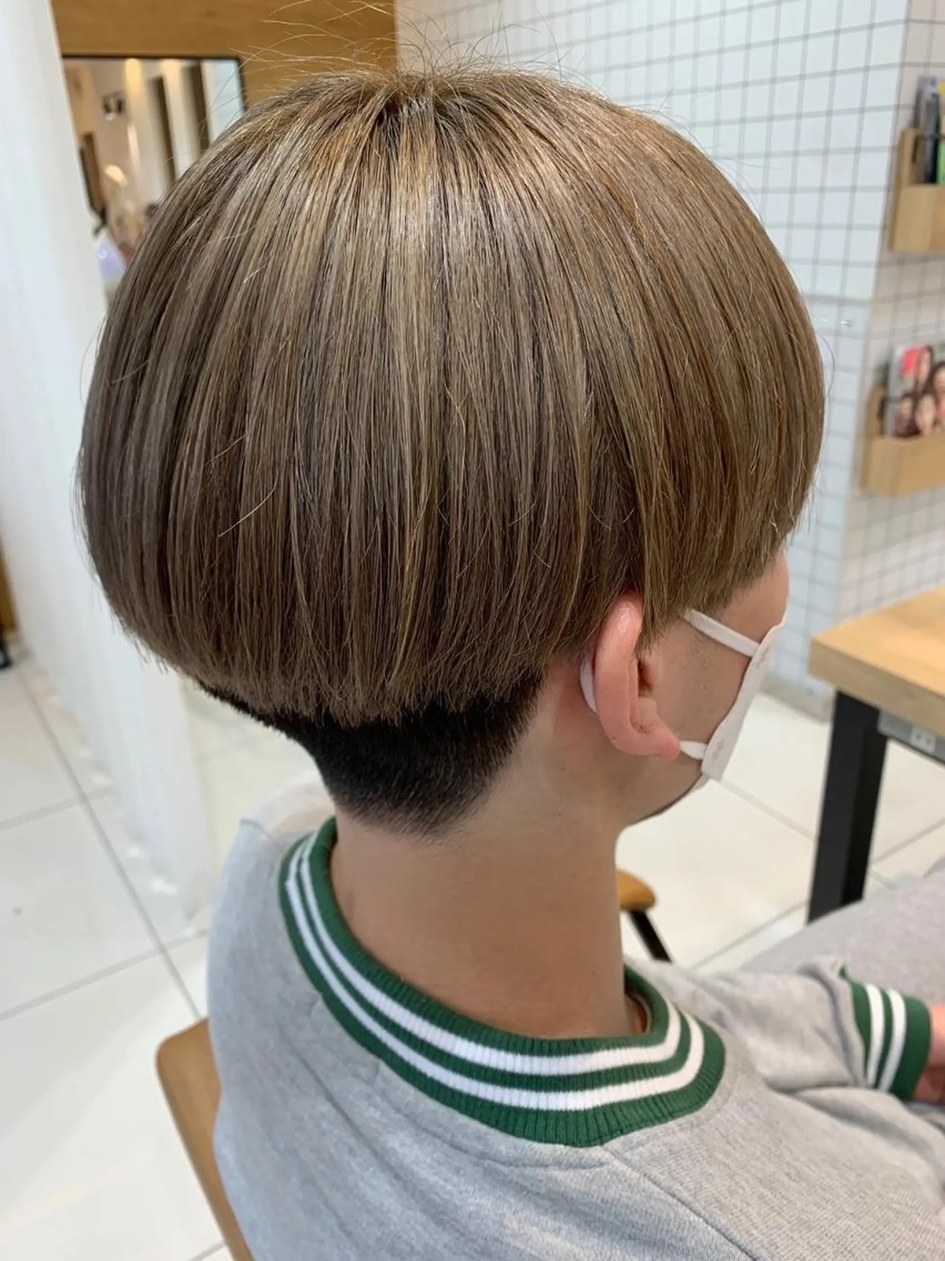 ショート カット ヘアカラー ルクール柏崎店　丸山 愛子のヘアスタイル