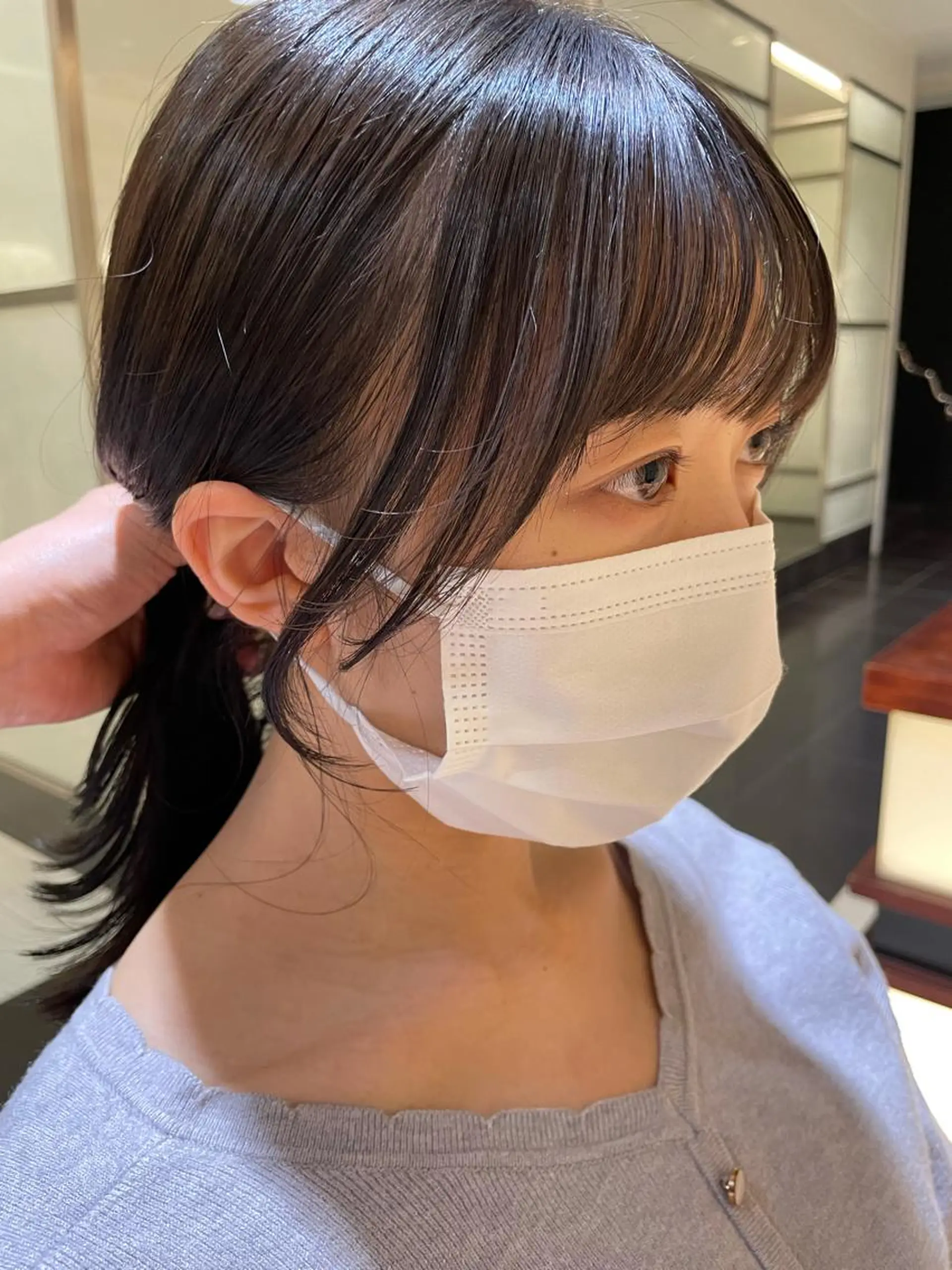 ミディアム カット BiBi    武田 あやのヘアスタイル