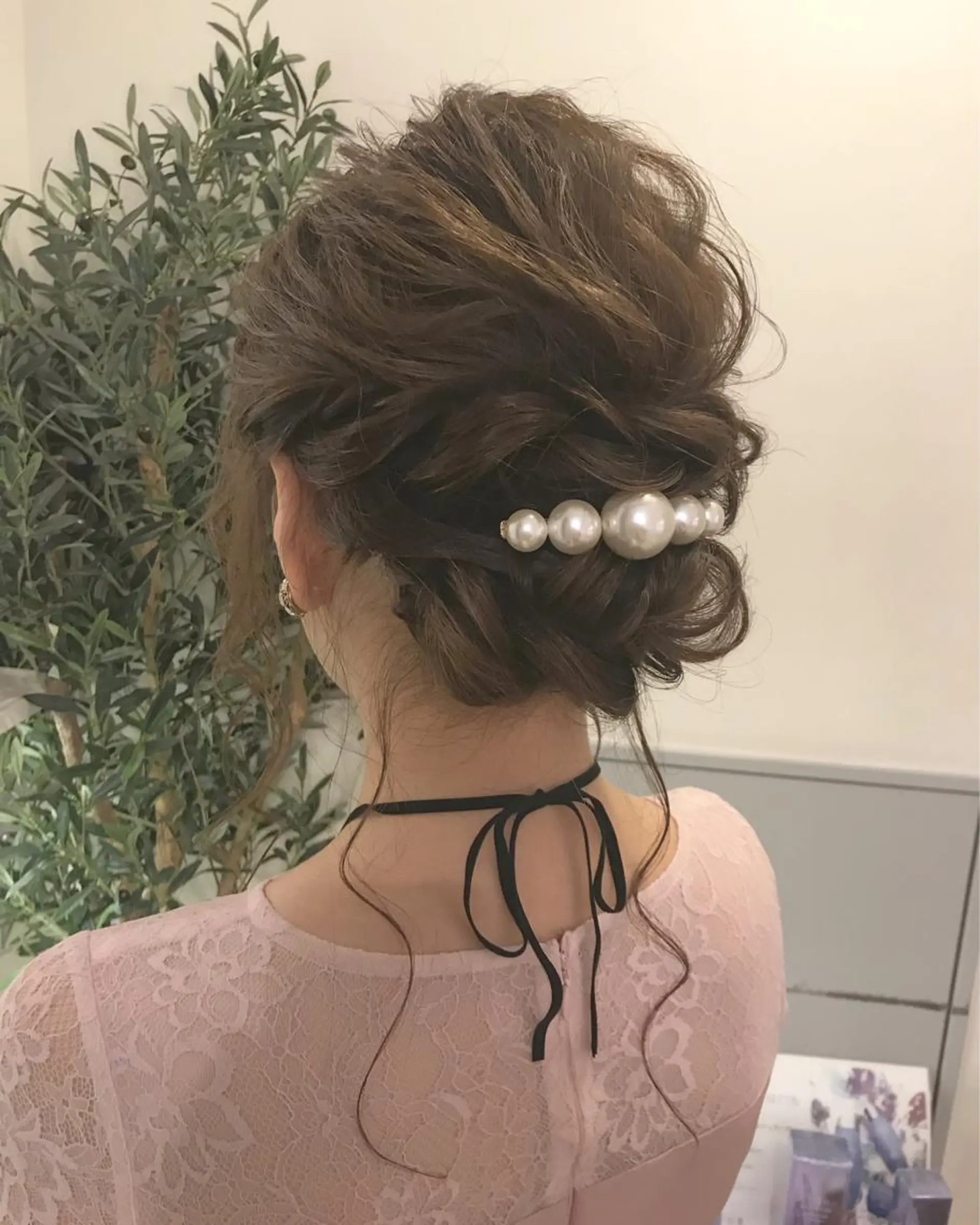 ヘアアレンジ 結婚式・ブライダル ALVAREZ BARBER SHOP所属・takebuchi harukaのヘアスタイル