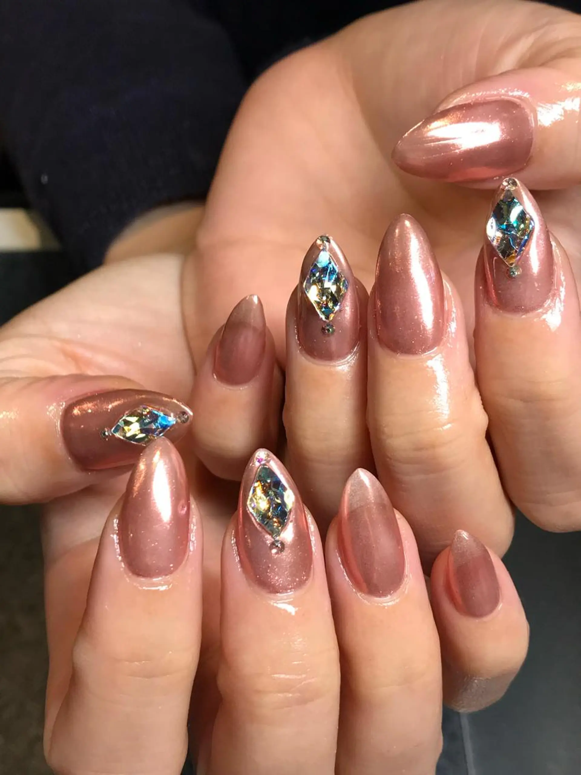 セミロング NAILSALON 🍔Timna🍟のネイルデザイン
