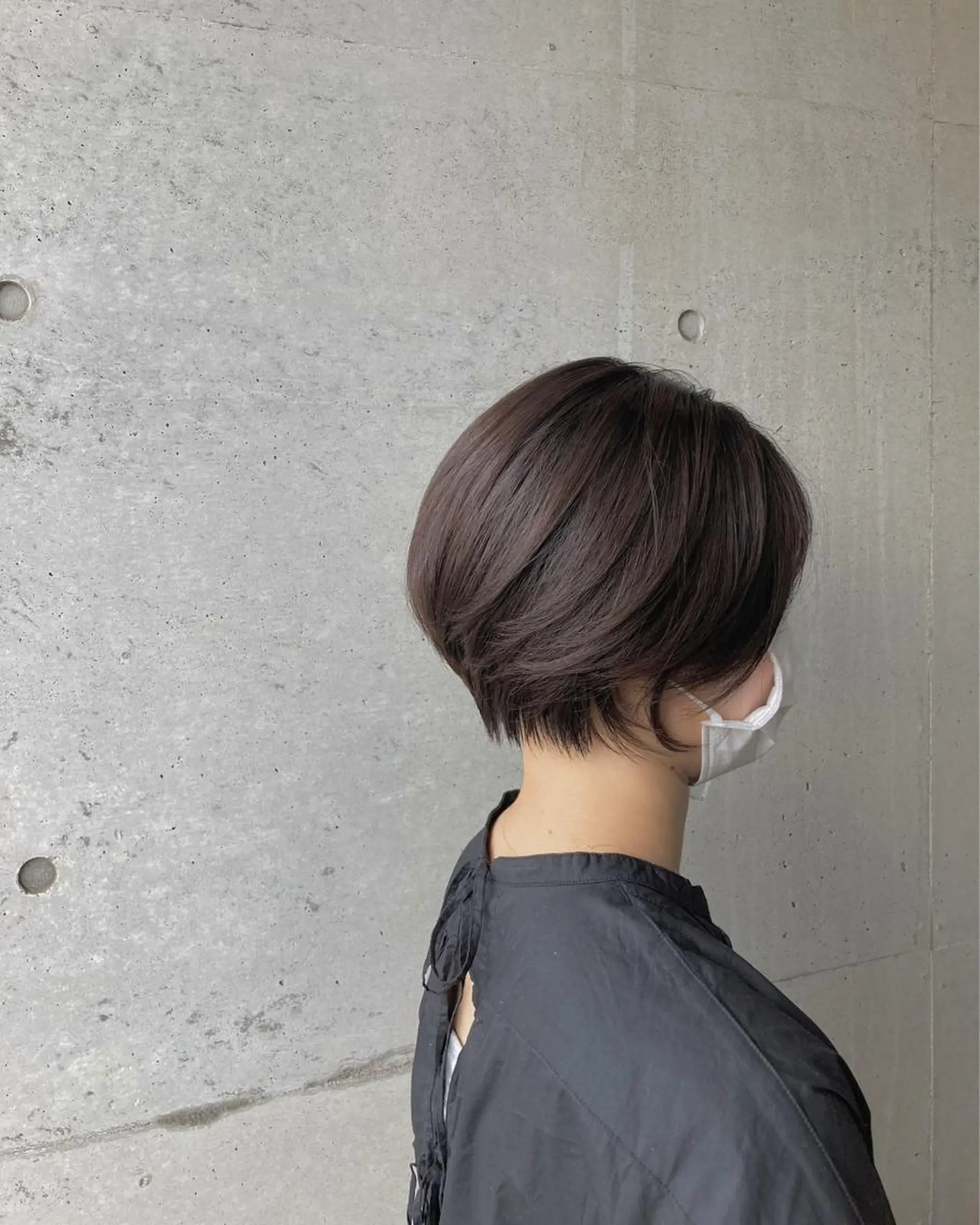 ショート カット ヘアカラー トリートメント は まべのヘアスタイル