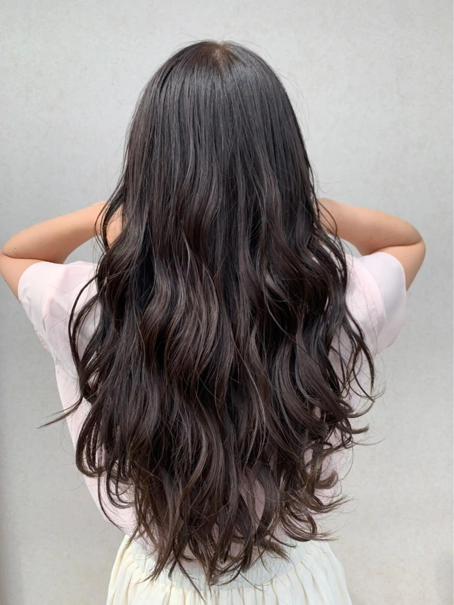 ロング 曲がる縮毛矯正◎高岡 ブリーチ後でも縮毛◎のヘアスタイル