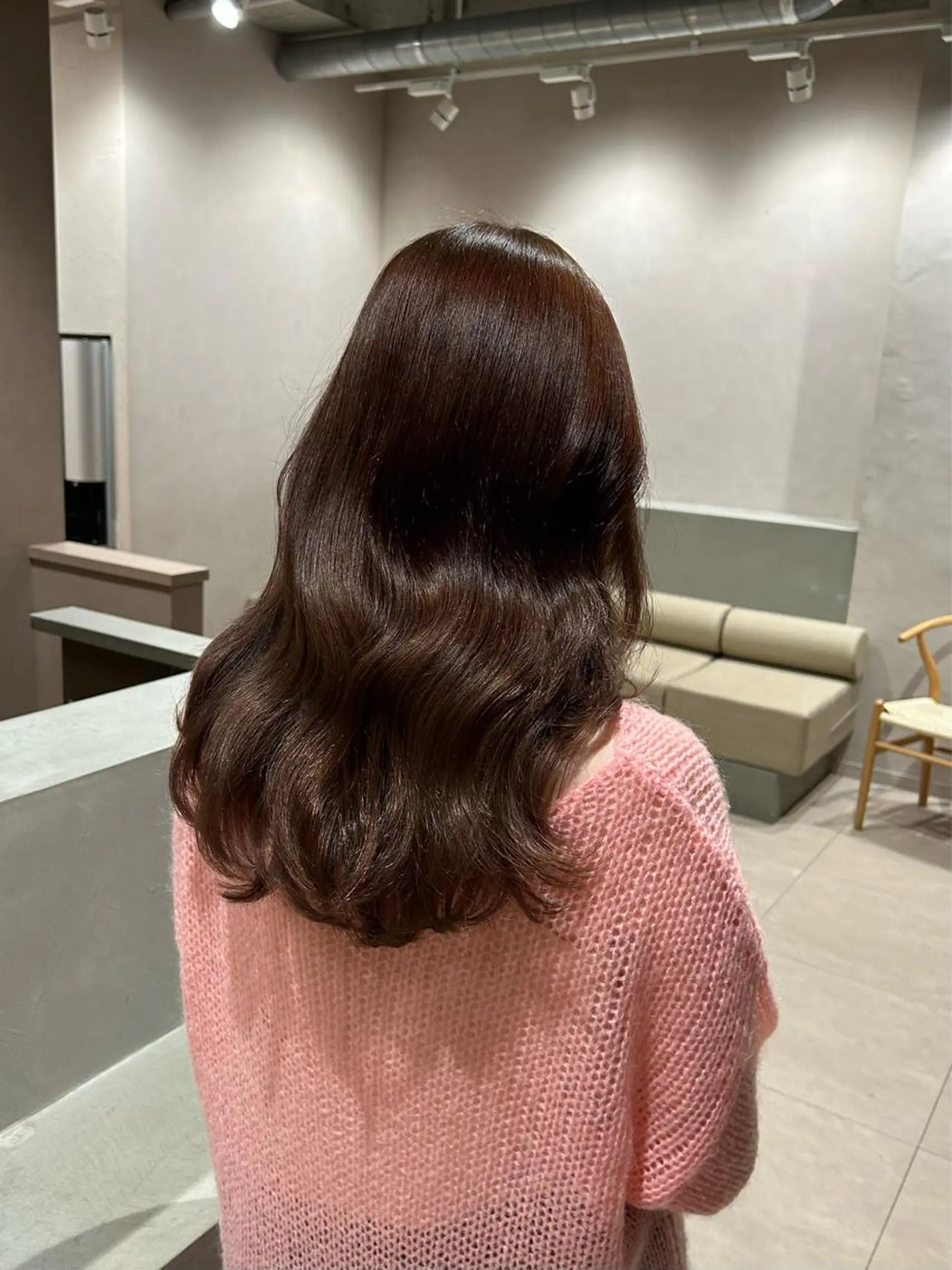 セミロング カラー ミディアムヘア Chifumiのヘアスタイル