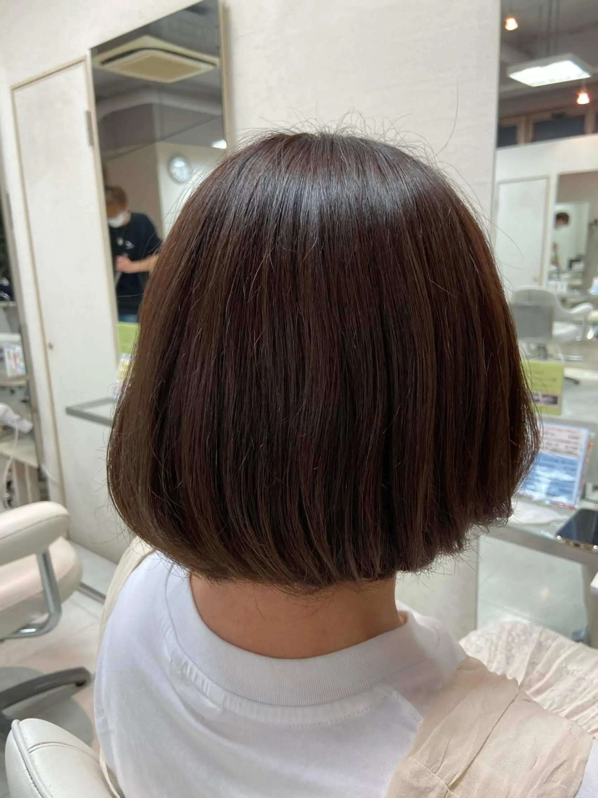 ショート カラー カット ヘアカラー トリートメント 菊地 美憂のヘアスタイル