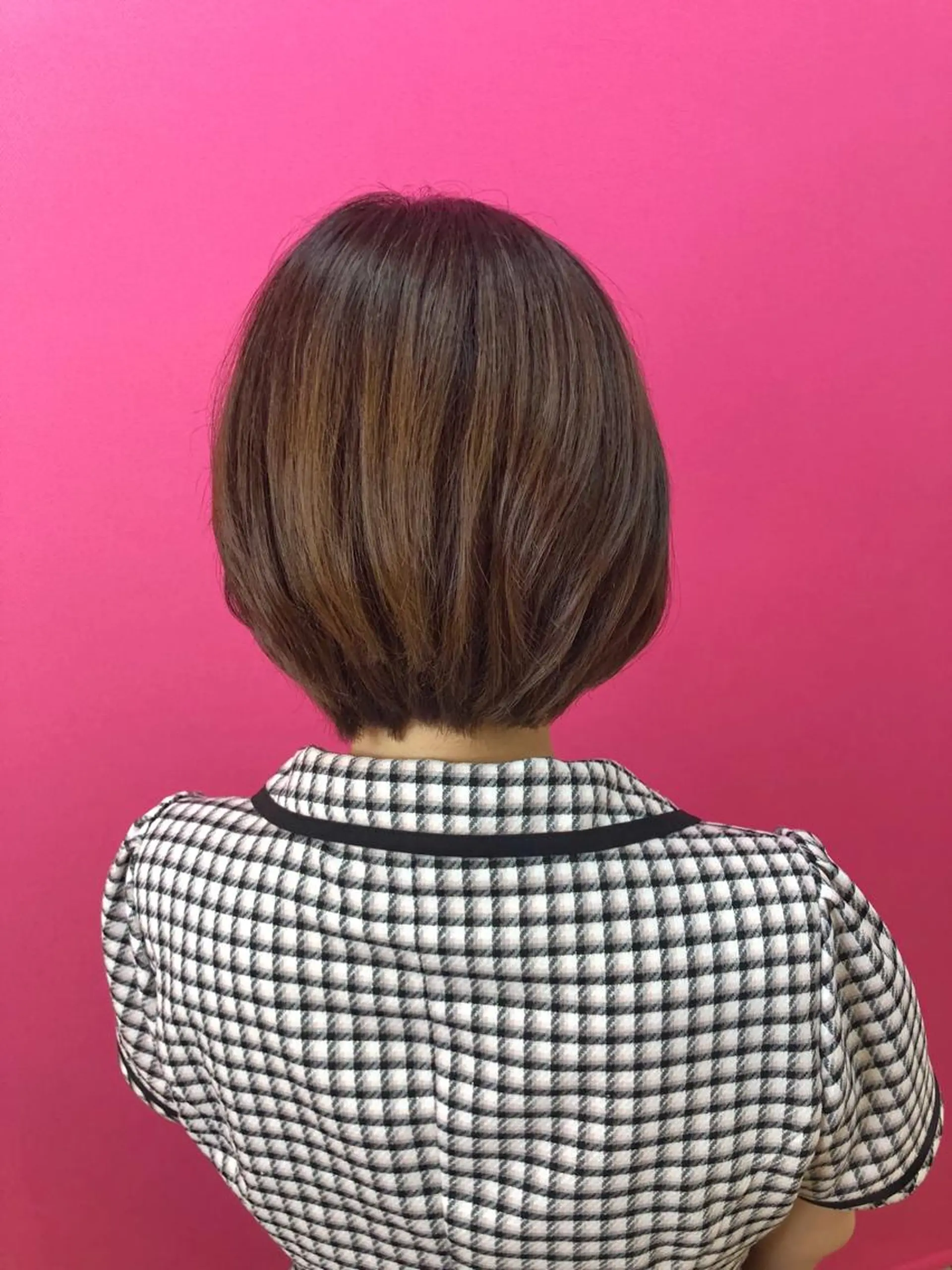 ショート カラー ショートヘア 齋藤 らいのヘアスタイル