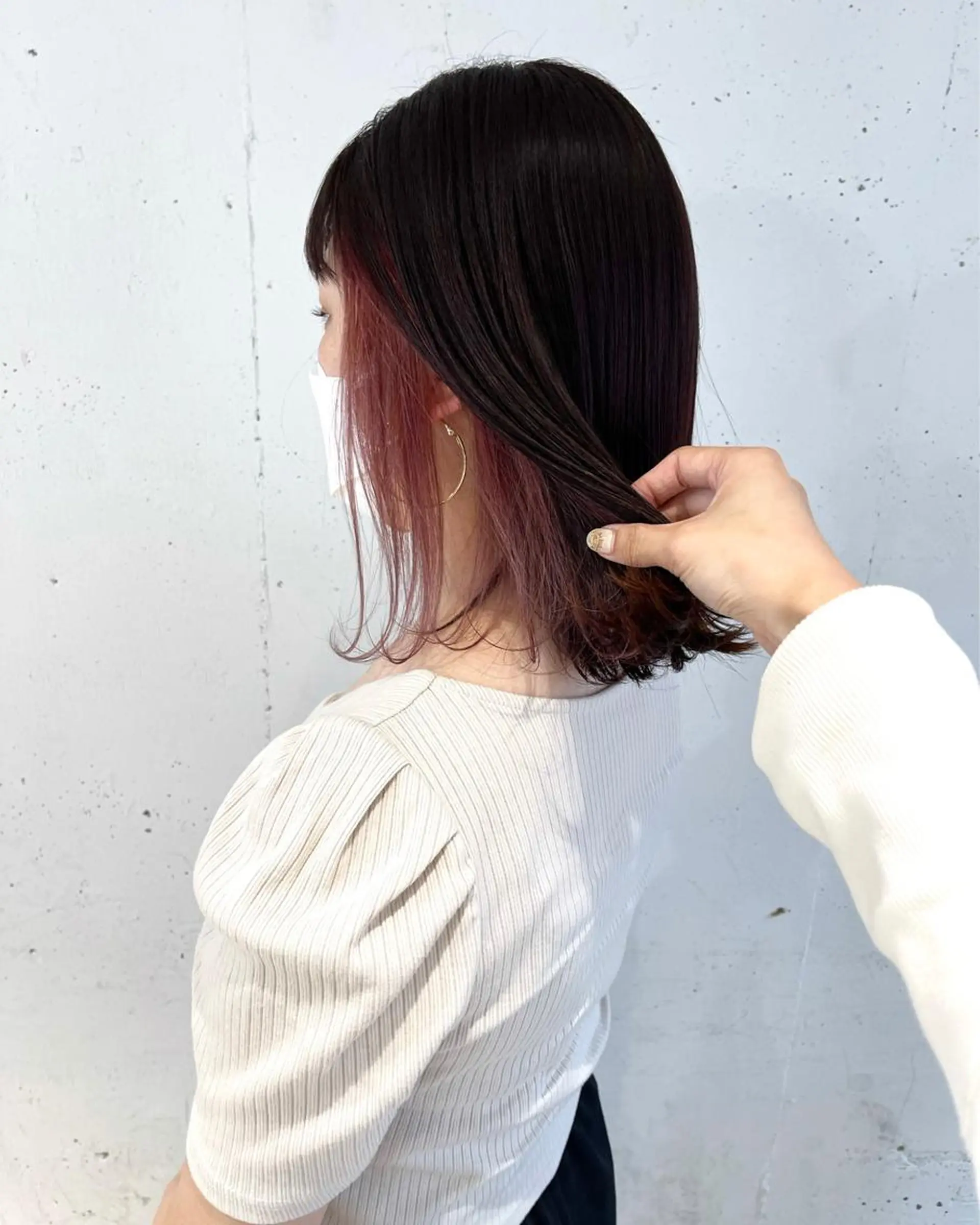 セミロング カラー flammeum 藤枝店所属・RINO 🌙トレンドスタイルのヘアスタイル