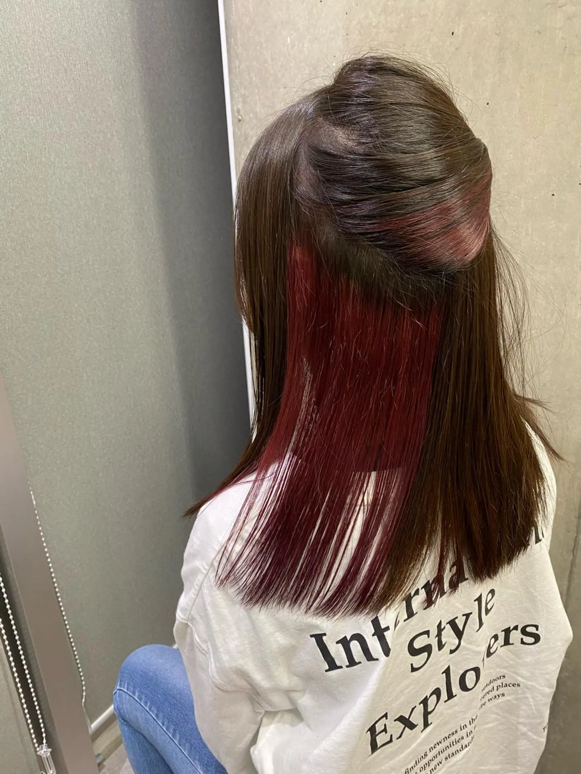セミロング カラー カット ヘアカラー soLo所属・🟠火曜限定🟠染谷 駿介🟠髪質改善🟠のヘアスタイル