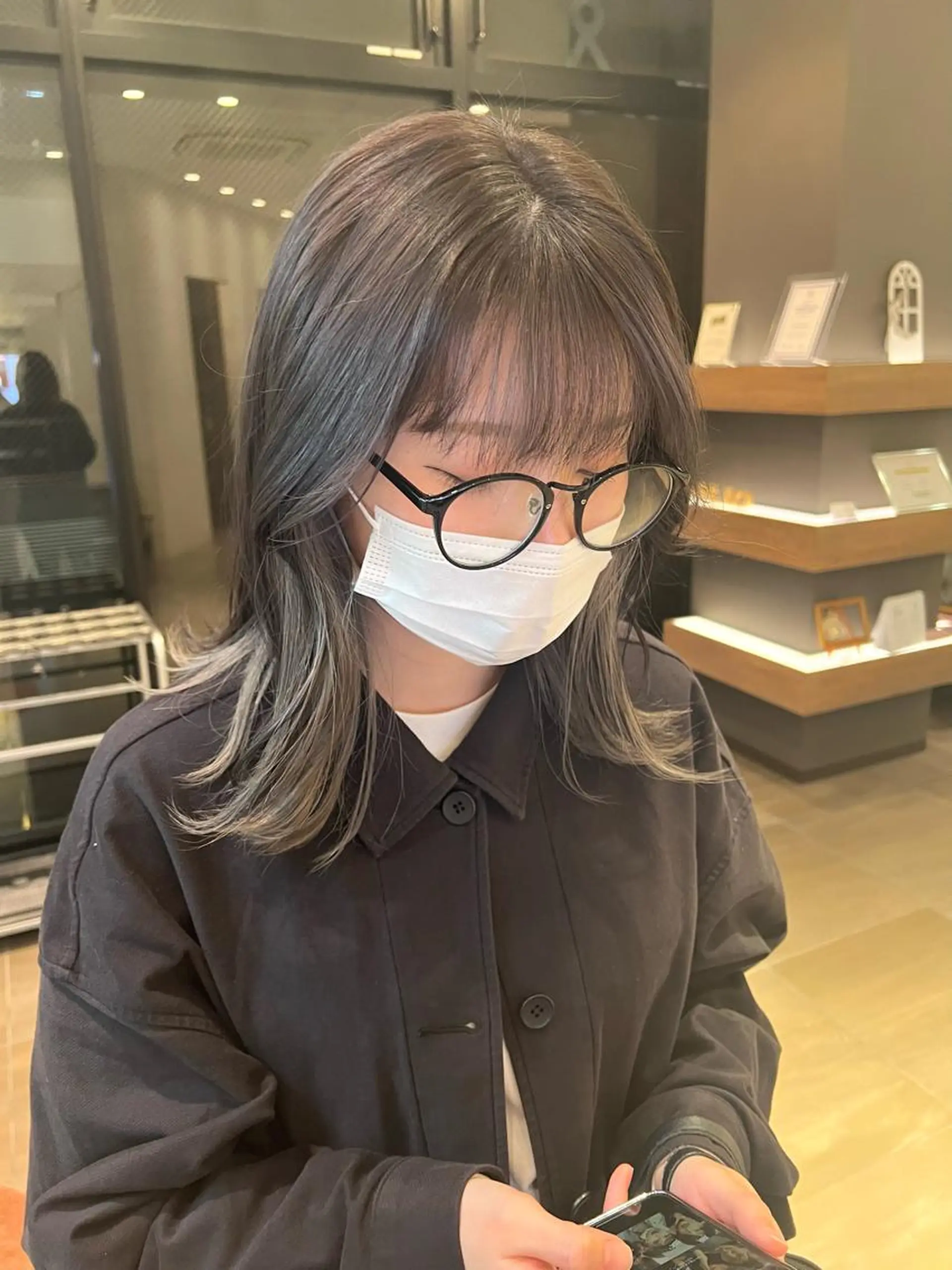 ミディアム カラー 🎀🕊RION 🩰のヘアスタイル