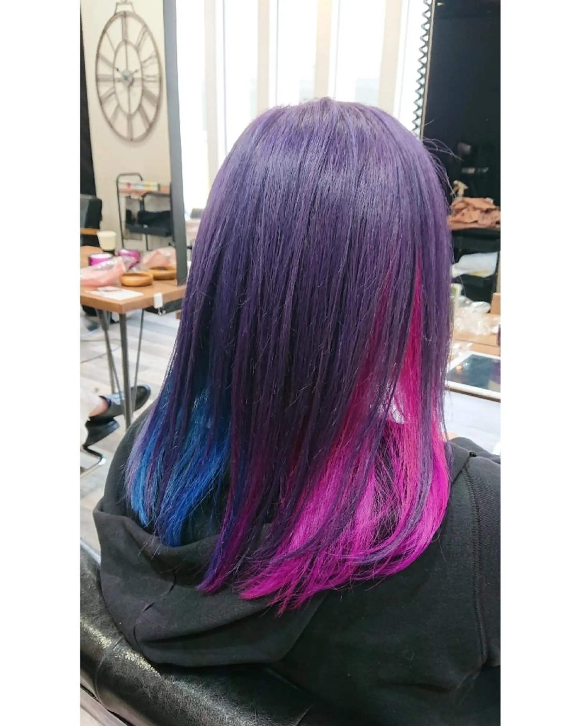 ミディアム カラー ACROあべの店所属・艶カラー/インナー /グラデ/大西小百合のヘアスタイル