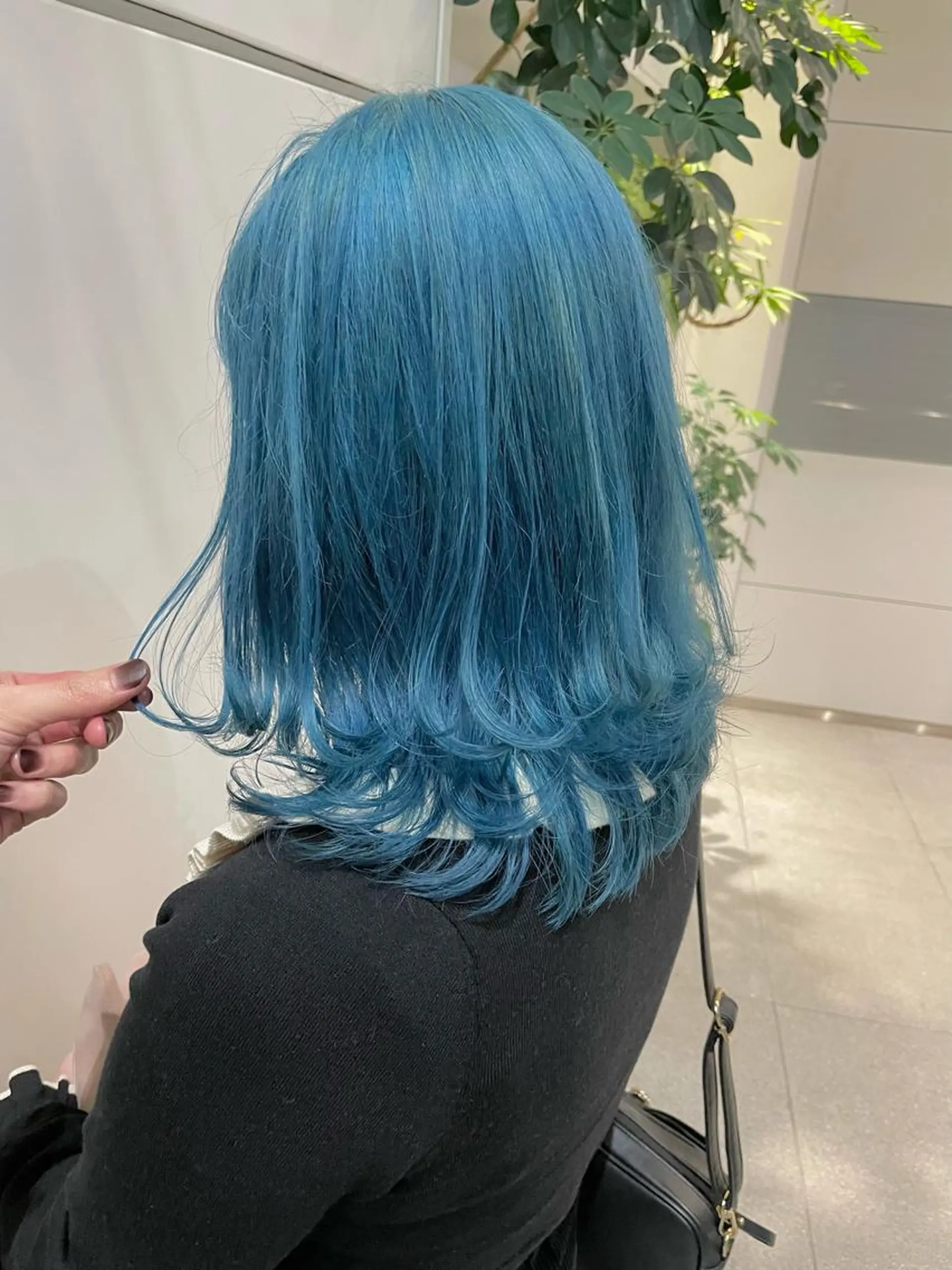 ミディアム ヘアカラー トリートメント 完全個室サロン💐 代表取締役💐梶谷のヘアスタイル