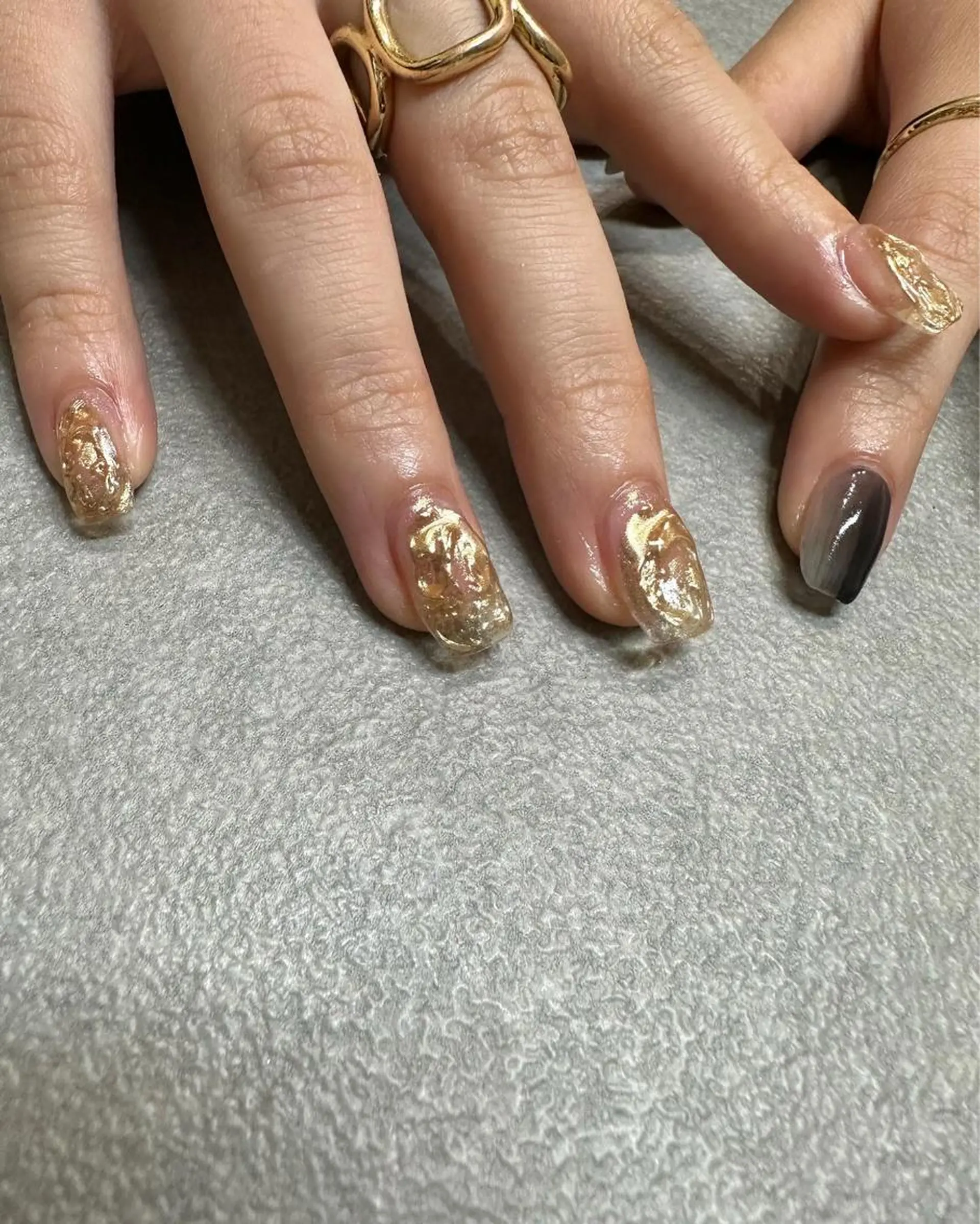 ネイル ハンドネイル フットネイル kiii.__ ✴︎*のネイルデザイン