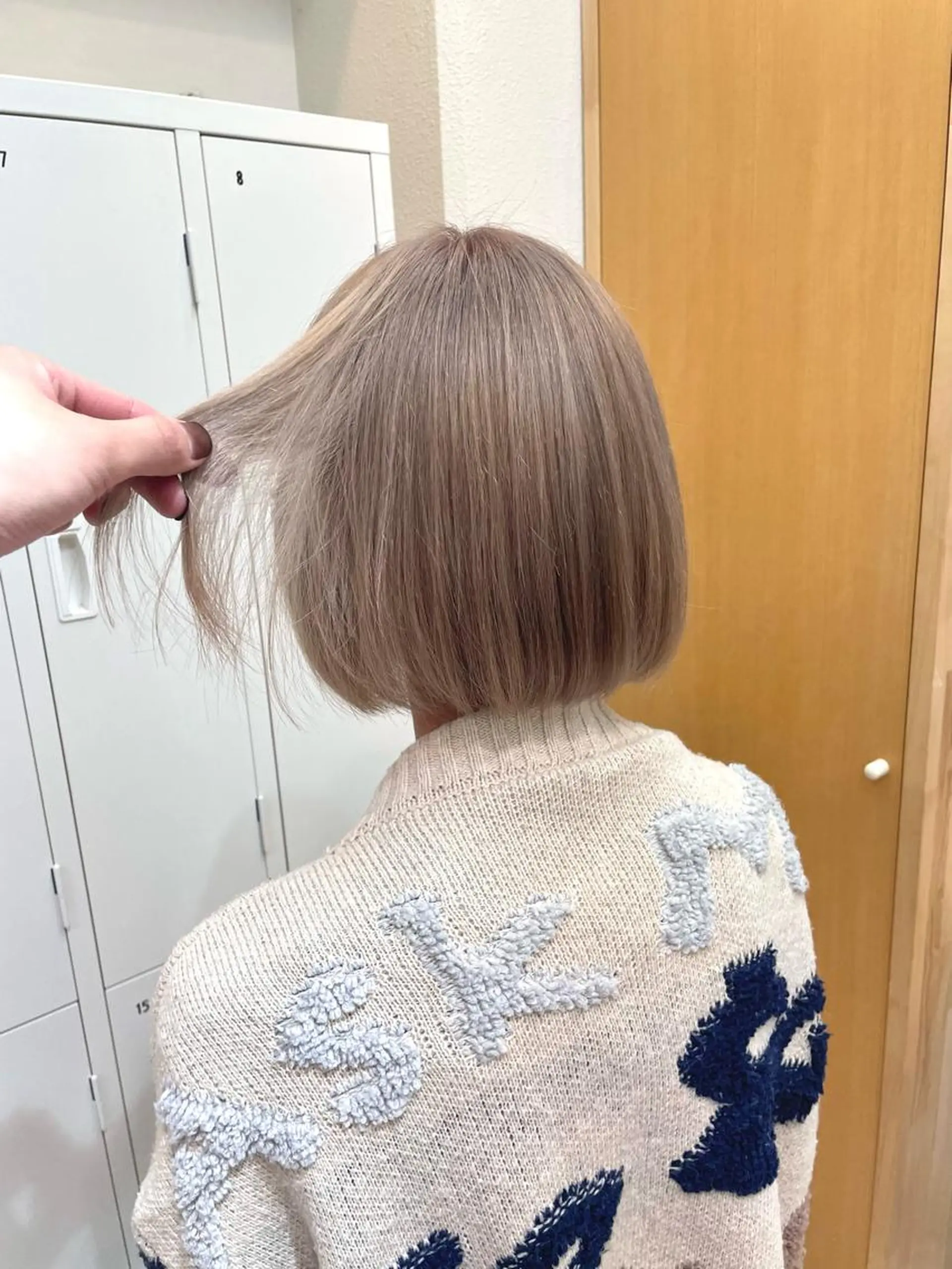 ショート カラー 田中大星 /ボブ 縮毛矯正のヘアスタイル