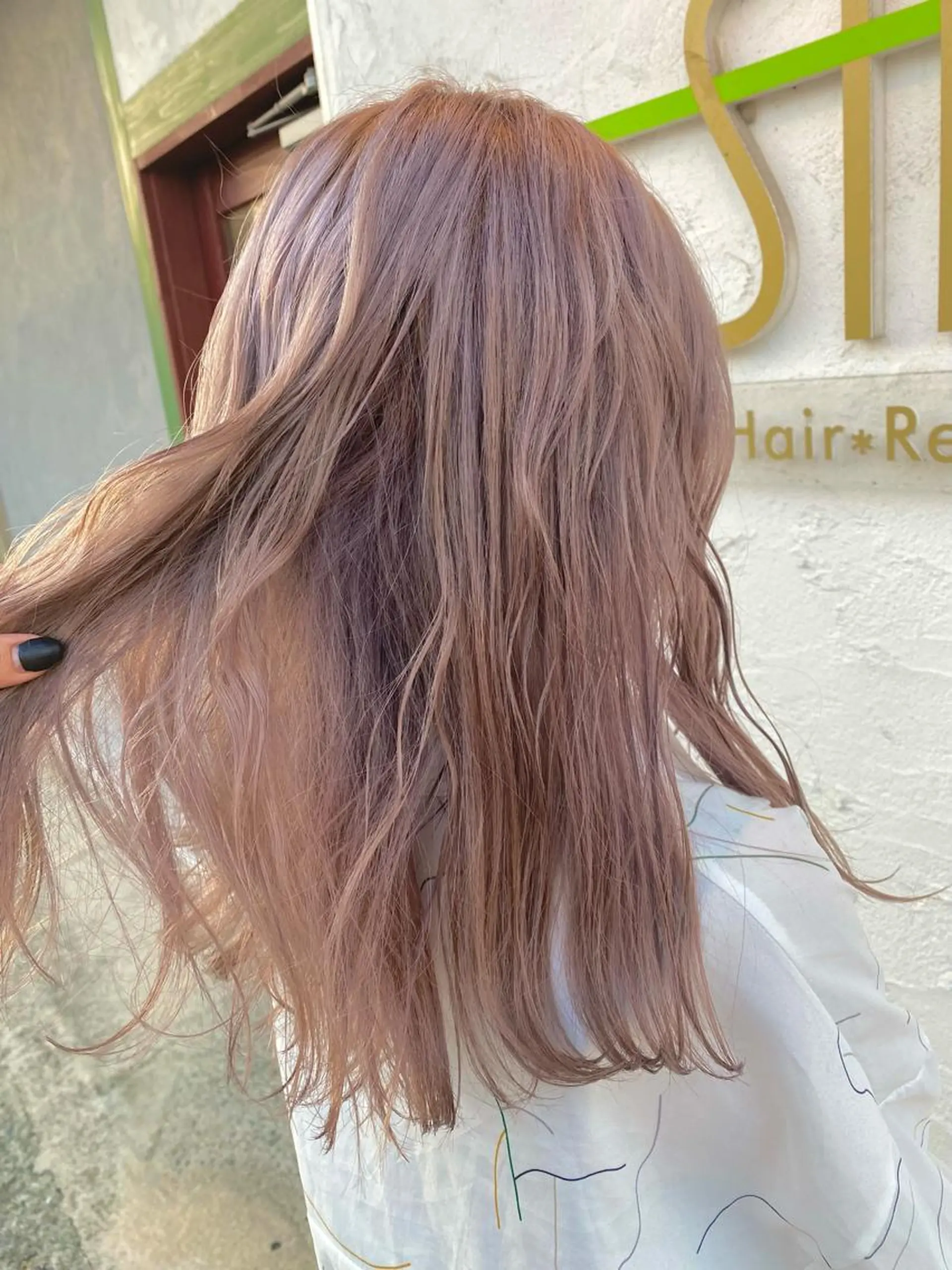 ロング カラー ヘアアレンジ Design Color🐰アユミのヘアスタイル