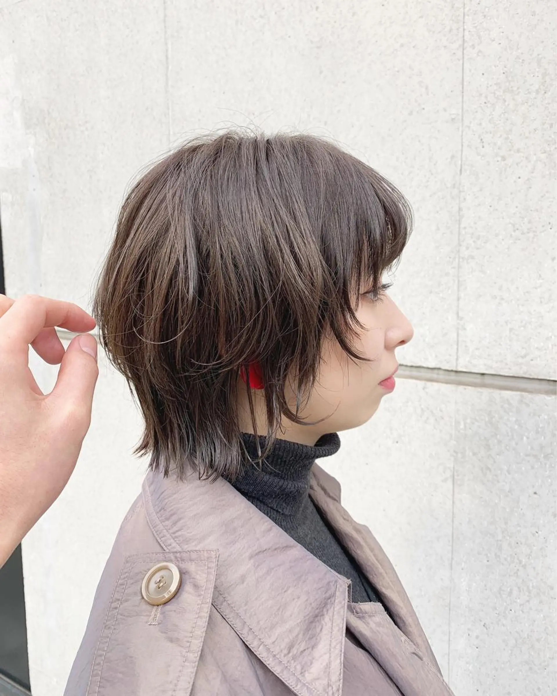 ショート ウルフカット 古沢 新のヘアスタイル