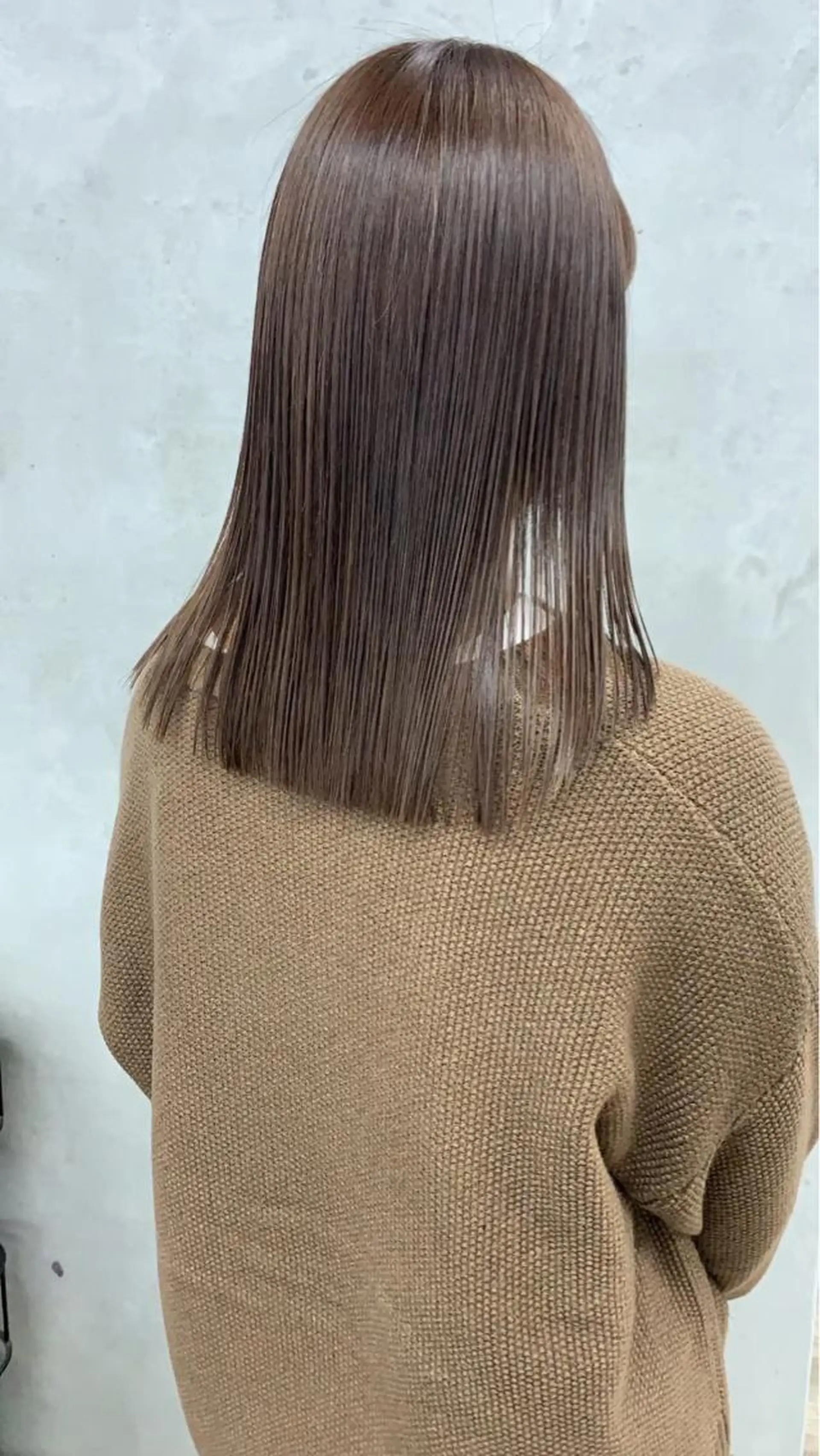 セミロング トリートメント 🧸艶々韓国ヘア 🧁mizunaのヘアスタイル