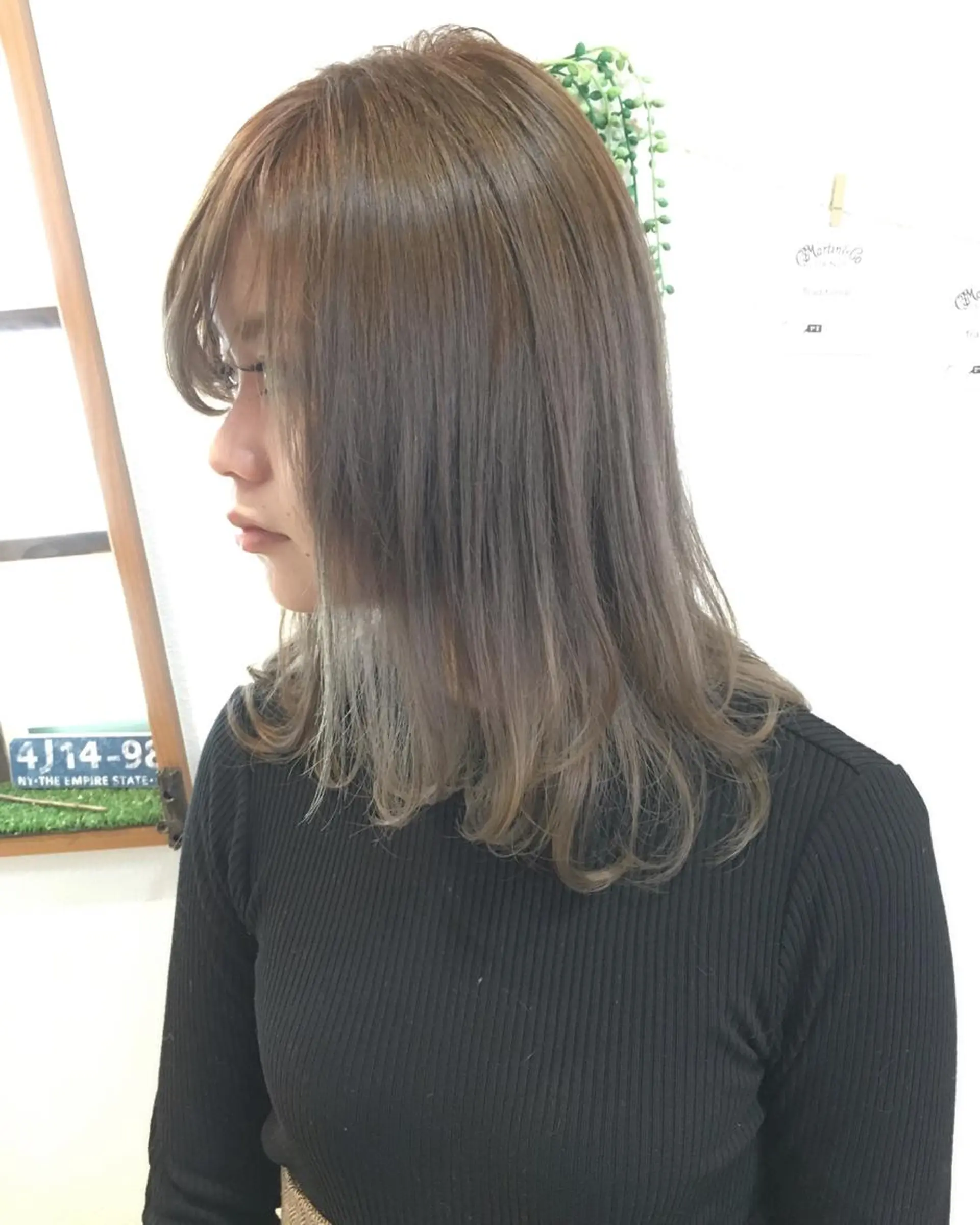 カラー ショート、ボブ シマダマサトのヘアスタイル