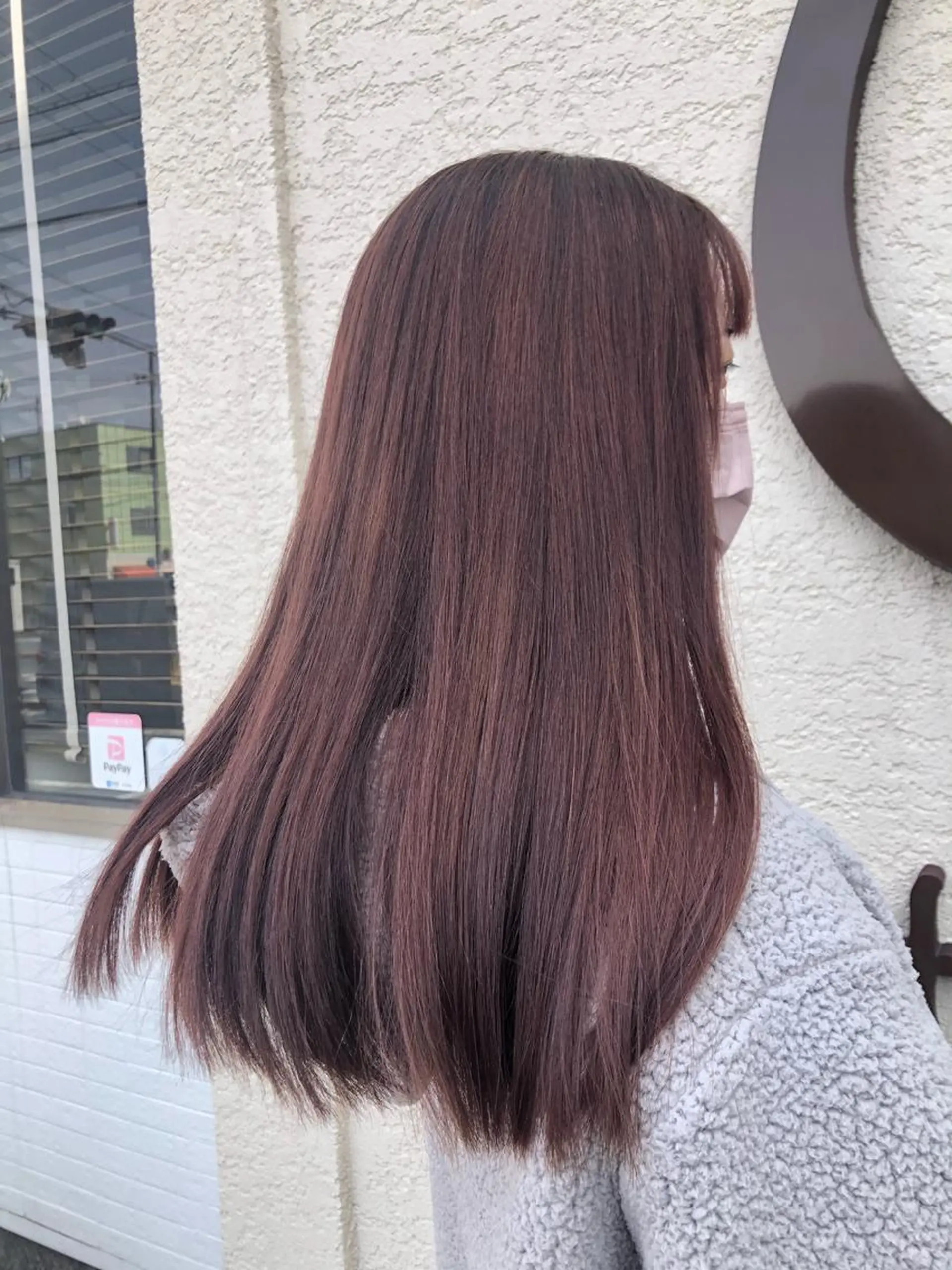 セミロング カラー ヘアカラー トリートメント 福岡 舞のヘアスタイル