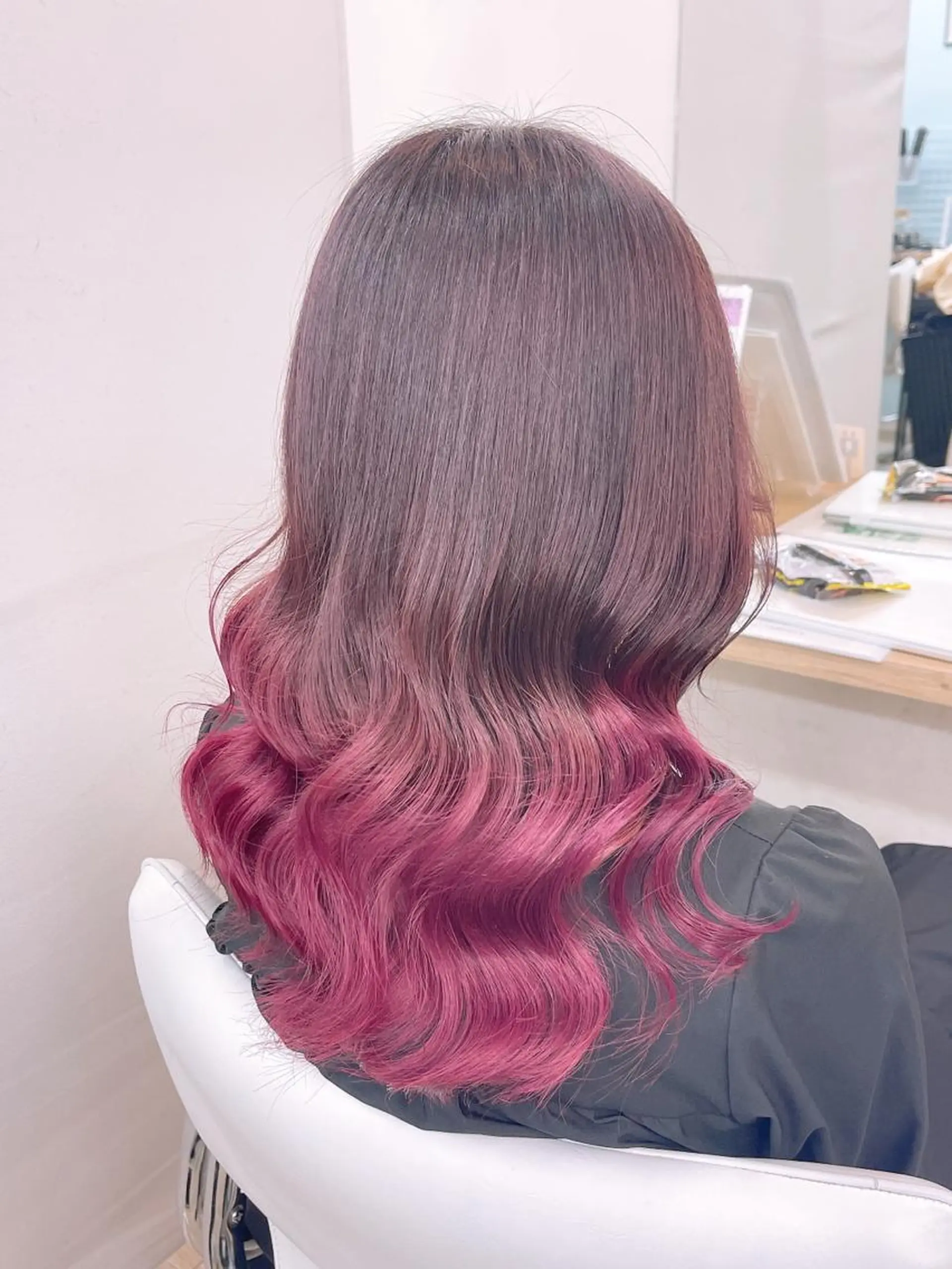 セミロング カラー ヘアカラー Gemini代表 Maedaのヘアスタイル