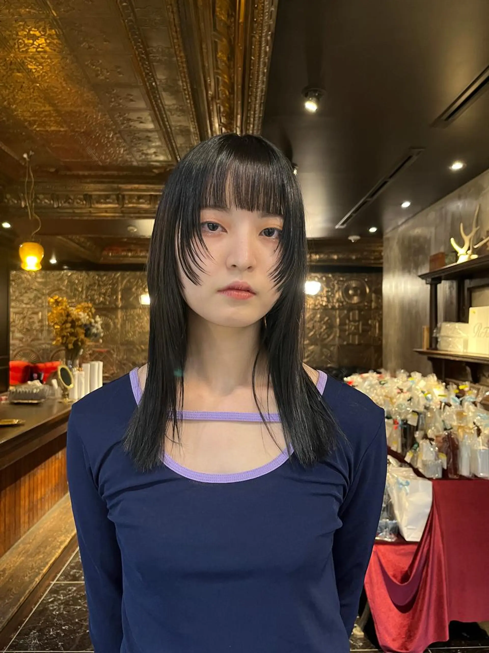 ロング カラー カット ヘアカラー HAIR MAKE  miel所属・🫧透明感カラー🫧 SHINSEIのヘアスタイル