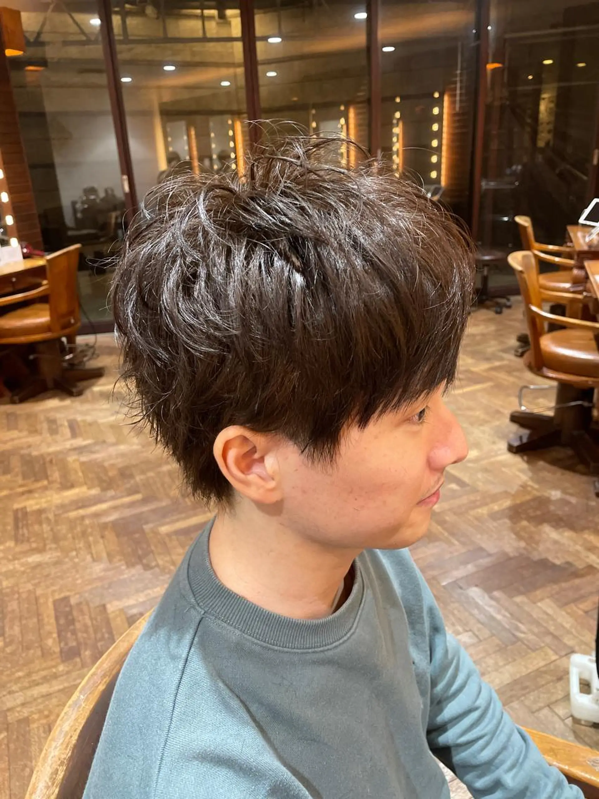 メンズ マッシュ stylist YUTOのヘアスタイル