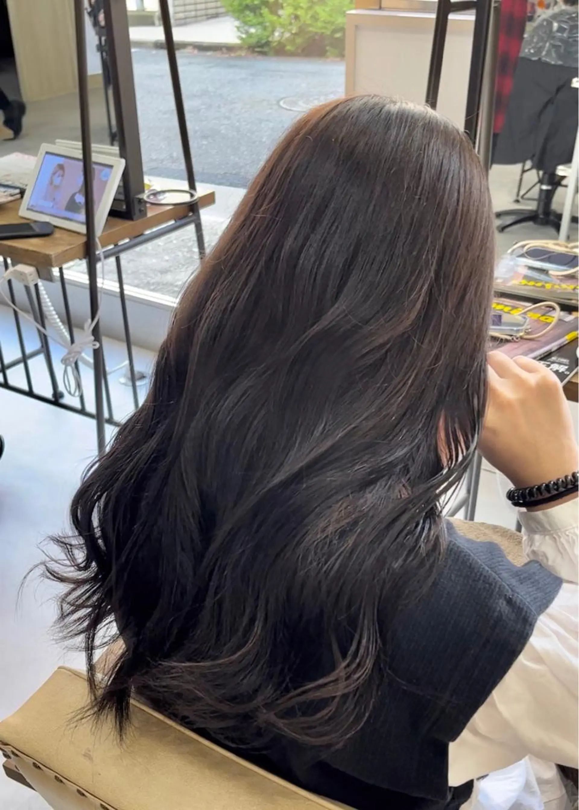 ロング ヘアカラー 縮毛矯正 トリートメント 縮毛矯正/髪質改善 斉藤春のヘアスタイル
