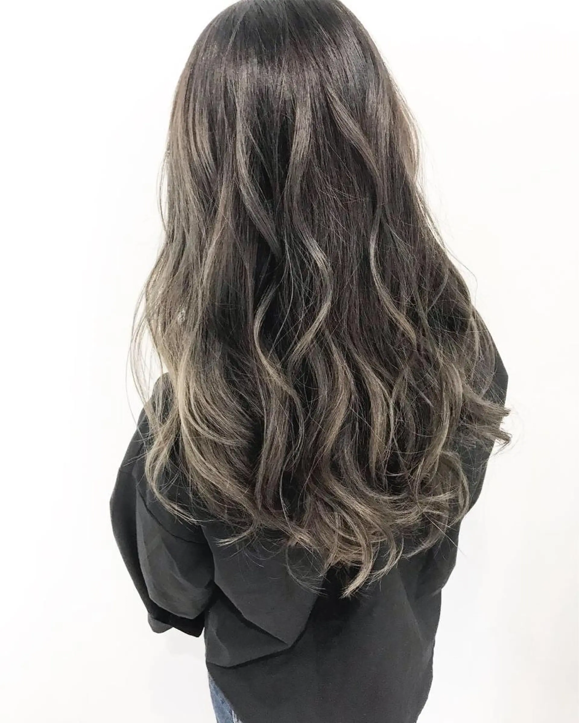 ロング カラー ハイライトカラー ハイライト カット ヘアカラー grow【グロウ】恵比寿所属・奥野 貴史　代表　レイヤーのヘアスタイル