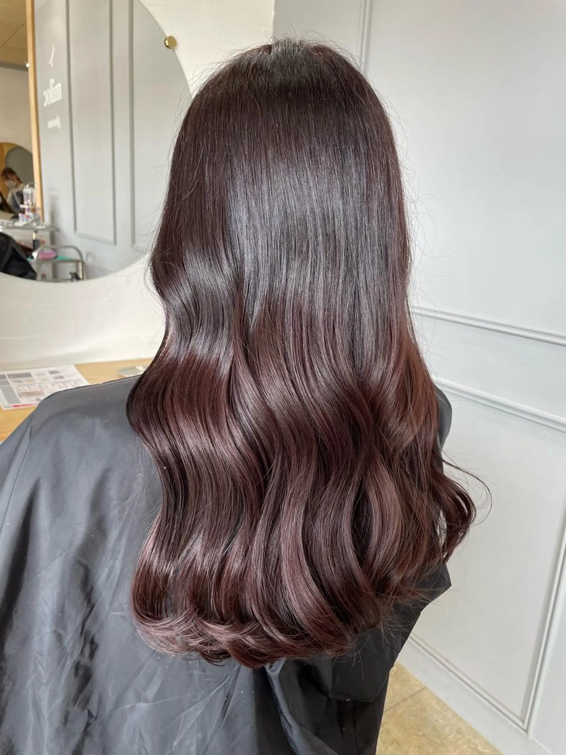 ロング カラー カット ヘアカラー トリートメント miloc那覇 MIKUのヘアスタイル