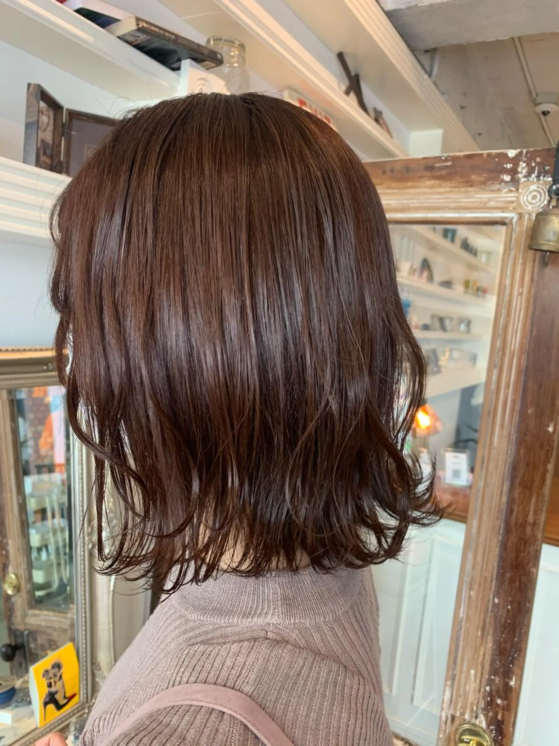 ミディアム ヘアカラー トリートメント ヘッドスパ ヘアセット 大宮/山口 竣也のヘアスタイル