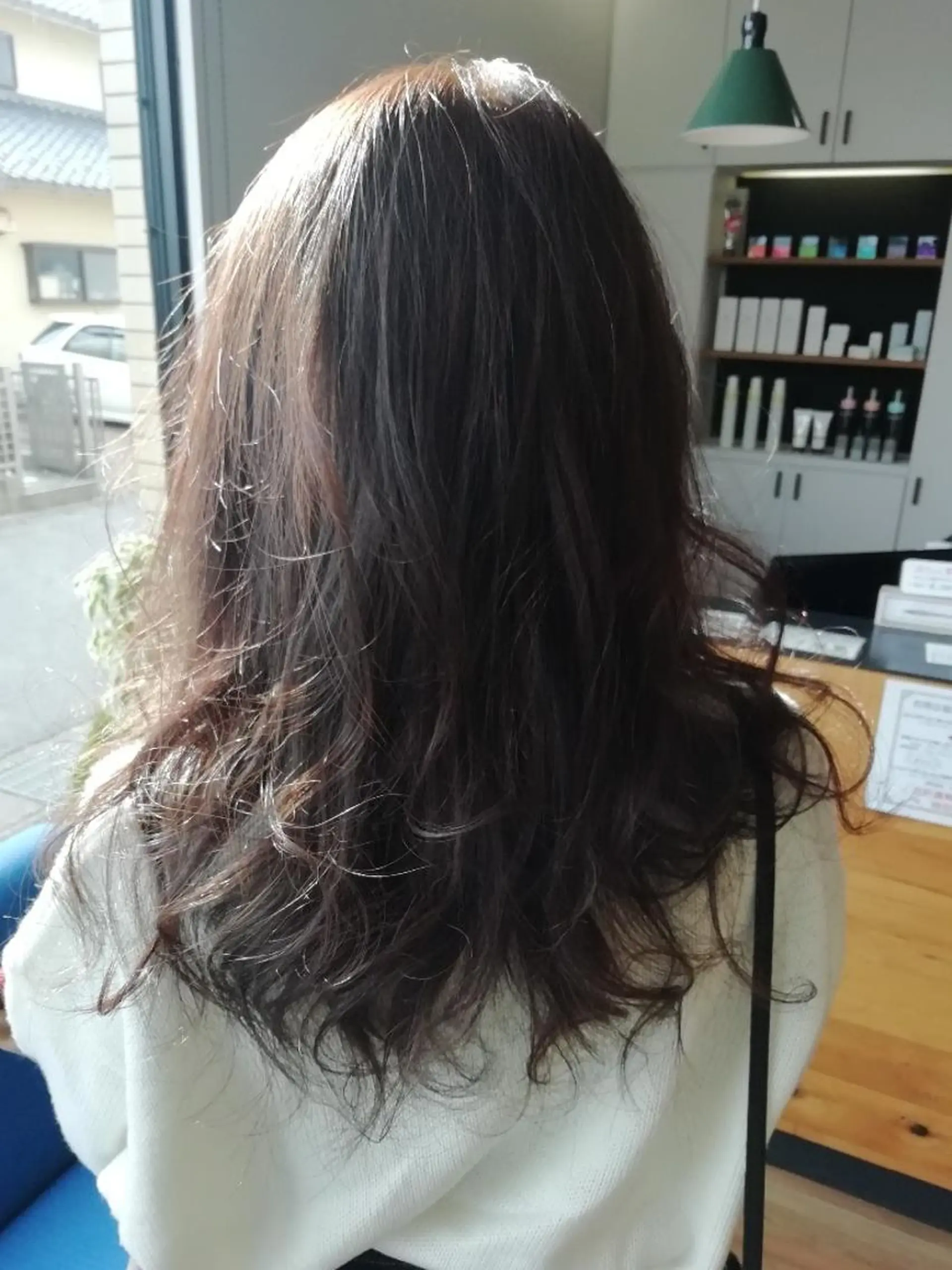 カラー ショコラグレージュ グレージュ 堀 望美のヘアスタイル