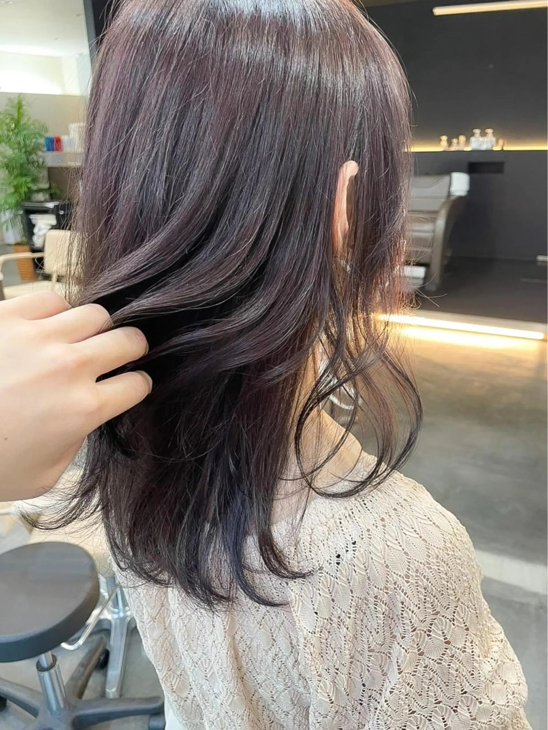 セミロング カラー カット ヘアカラー 韓国ヘア×髪質改善 /yoshikaのヘアスタイル