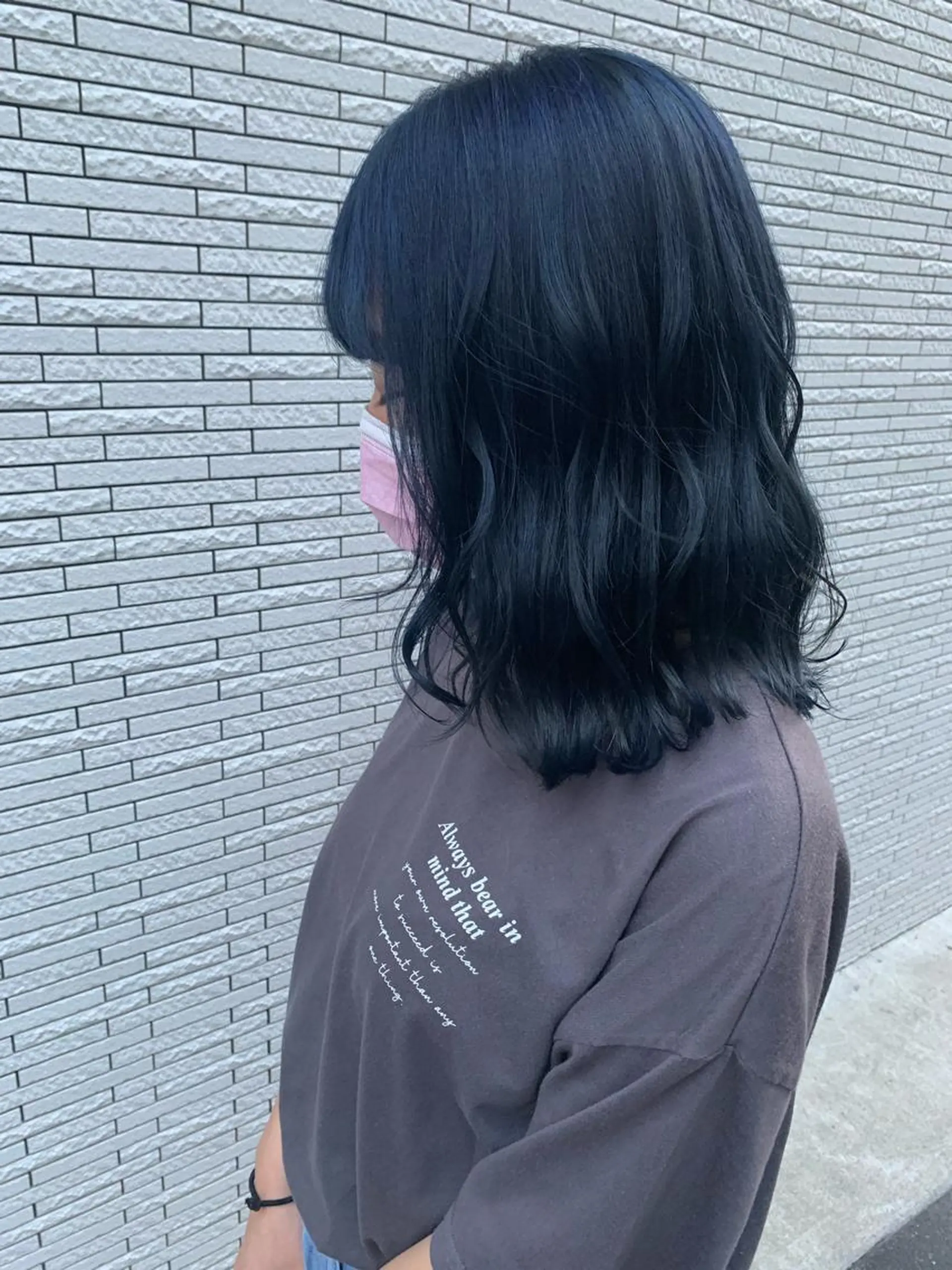 ミディアム パーマ ヘアアレンジ 💕上野美容師☁ ブリーチ💖サワのヘアスタイル