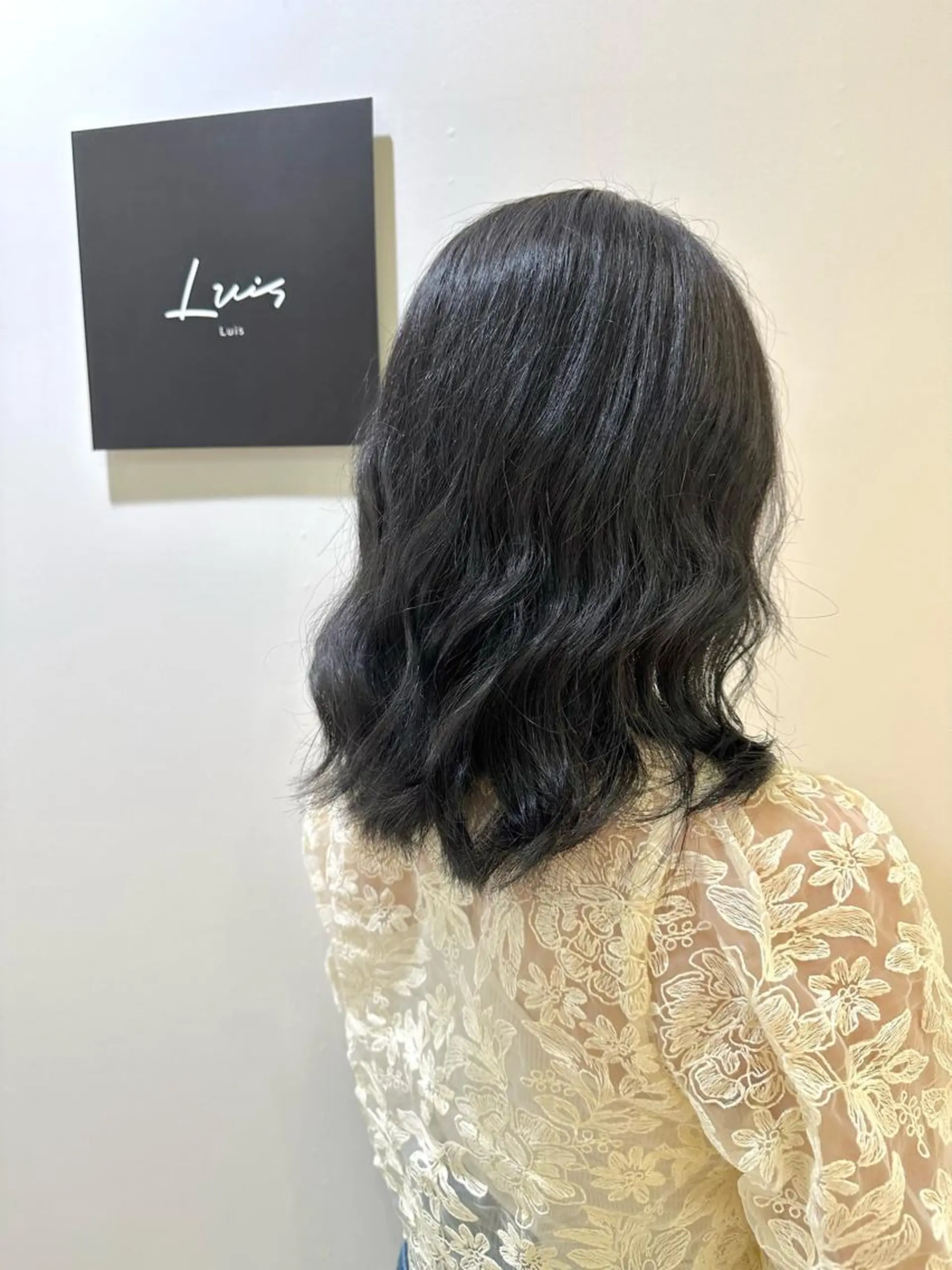 ミディアム カット ヘアカラー トリートメント 上野湧太 髪質改善/艶カラーのヘアスタイル