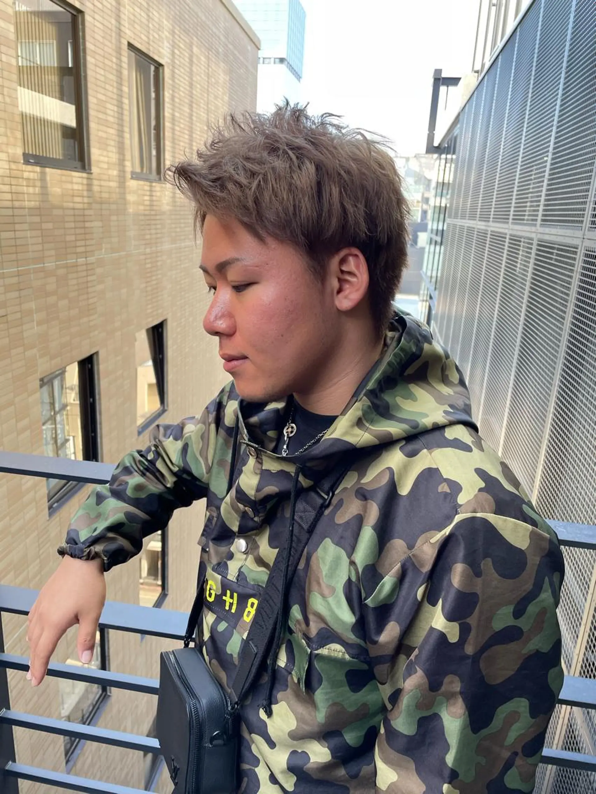 ショート メンズ 大内 志穂のヘアスタイル