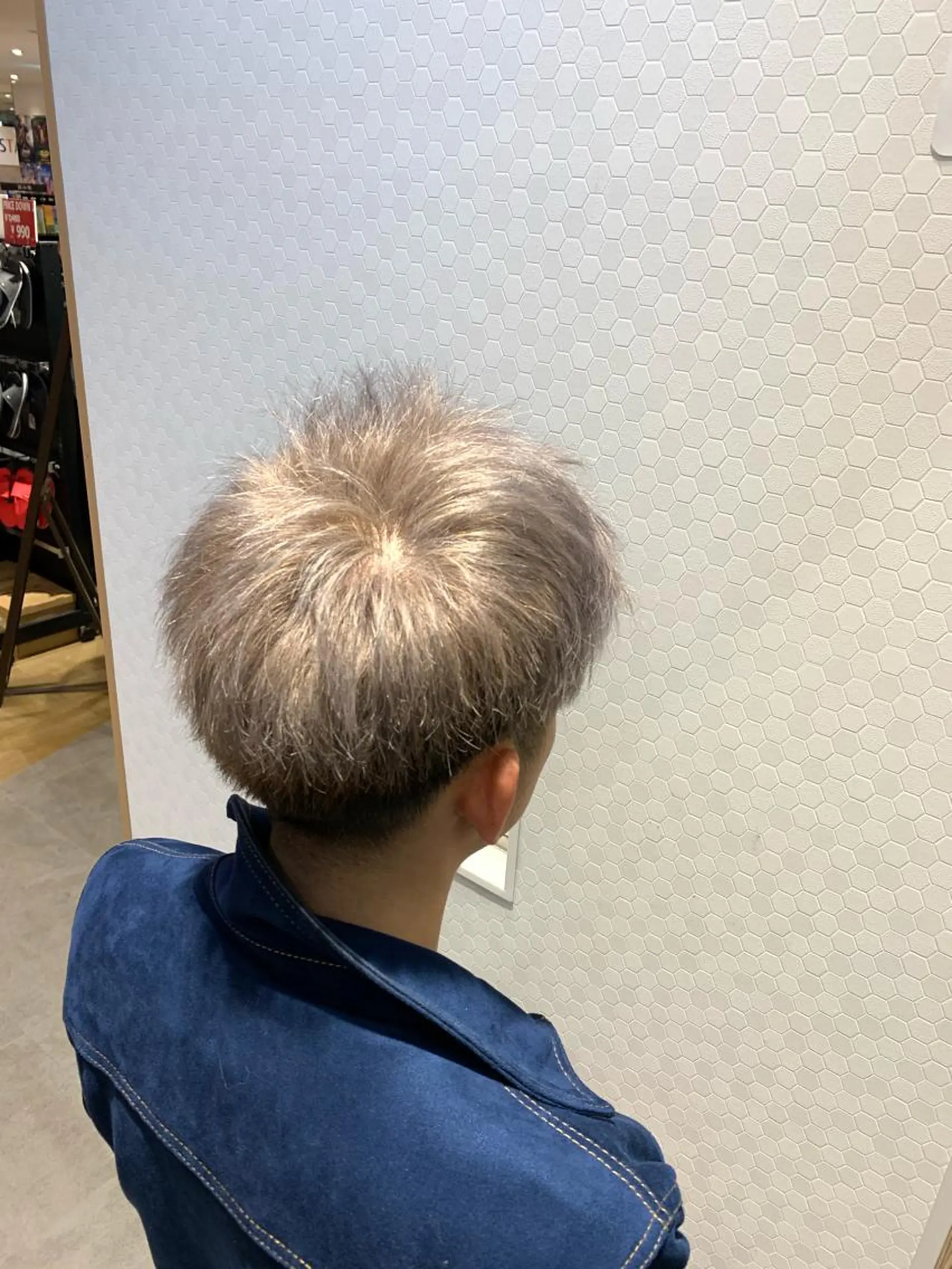 ショート カラー 大橋 一智のヘアスタイル