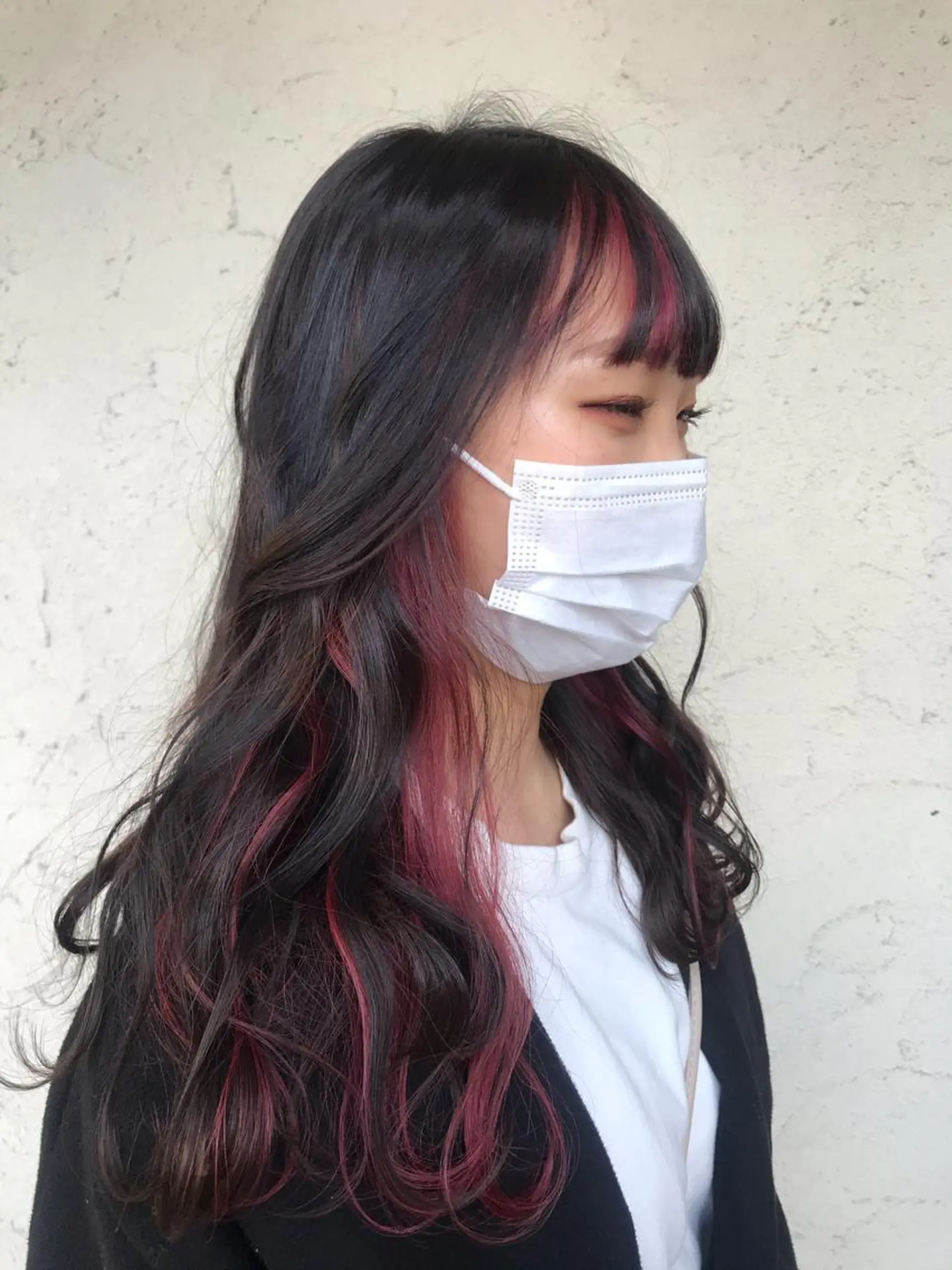 セミロング ヘアアレンジ カット ヘアカラー トリートメント 透明感韓国ヘア♡ みつきのヘアスタイル