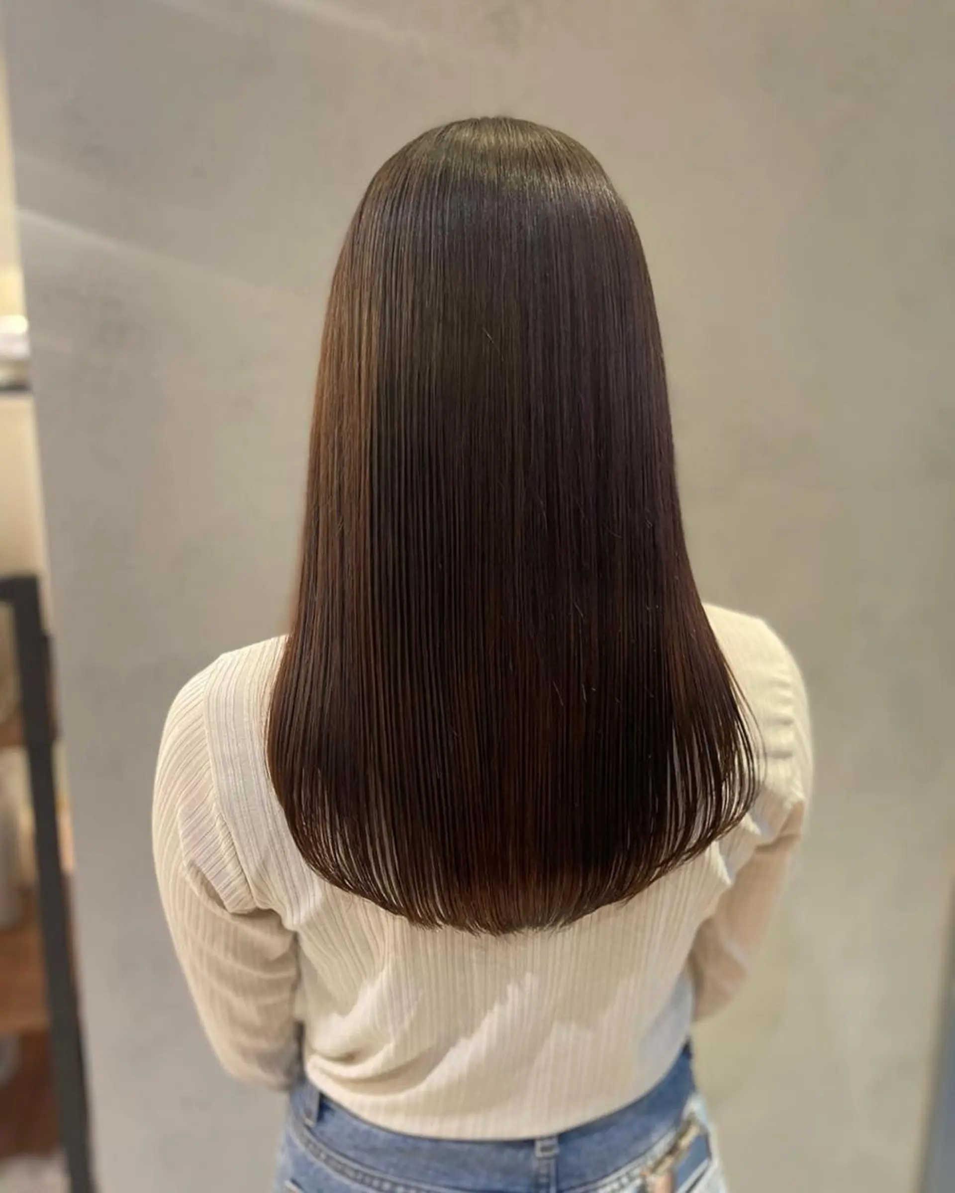 ミディアム カラー ヘアアレンジ ベージュカラー 黒髪 インナーカラー 髪質改善 似合わせカット ❥【韓国風ヘア】 stylist 林❥のエステ・リラクイメージ