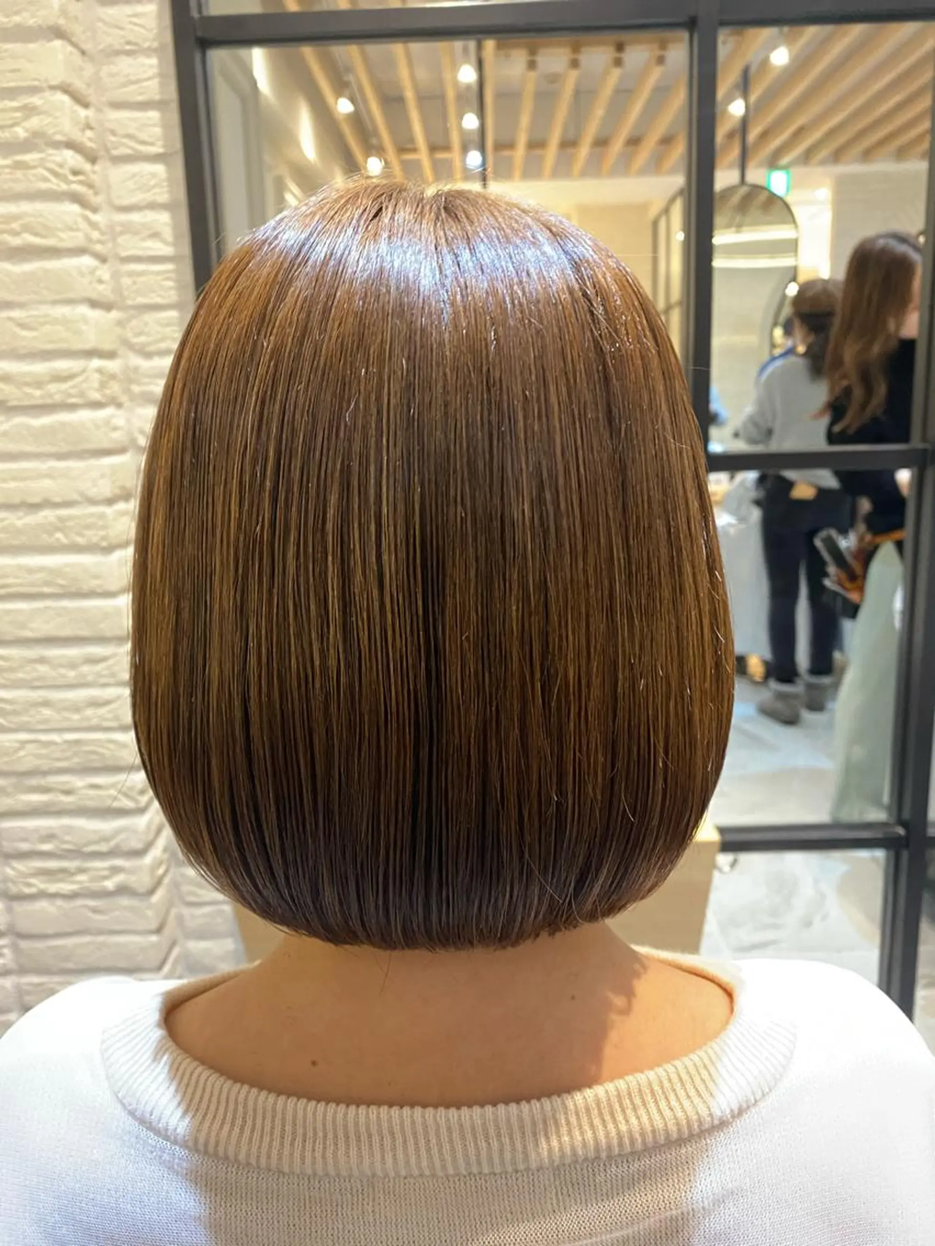 ショート グレージュ/透明感/ 韓国ヘア/RISAのヘアスタイル